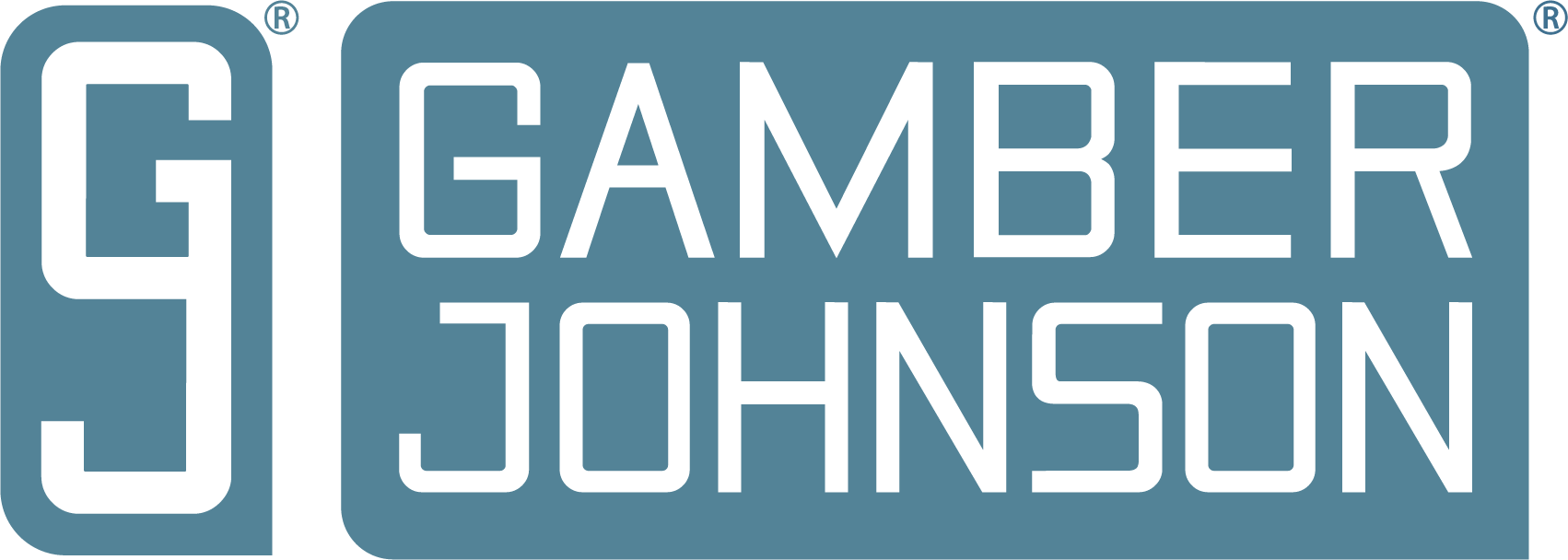 Logo for Gamer Johnson, featuring a stylized 'GJ' with the text 'GAMER JOHNSON' next to it.