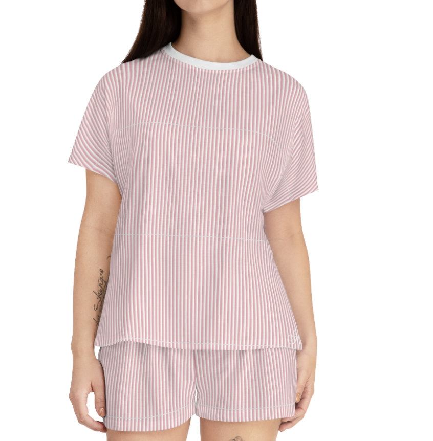 Sweet Stripe Lounge Set