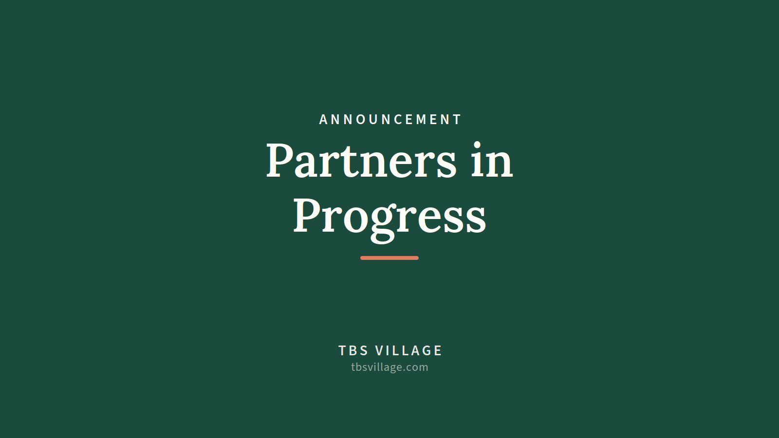 Partners In Progress: Introducing Transformations Behavioral Solutions
