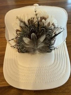 Cream Trucker Hat