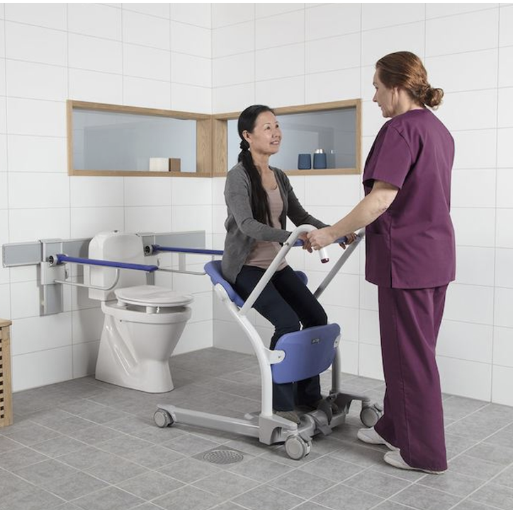 The Sara Stedy can be used for toileting
