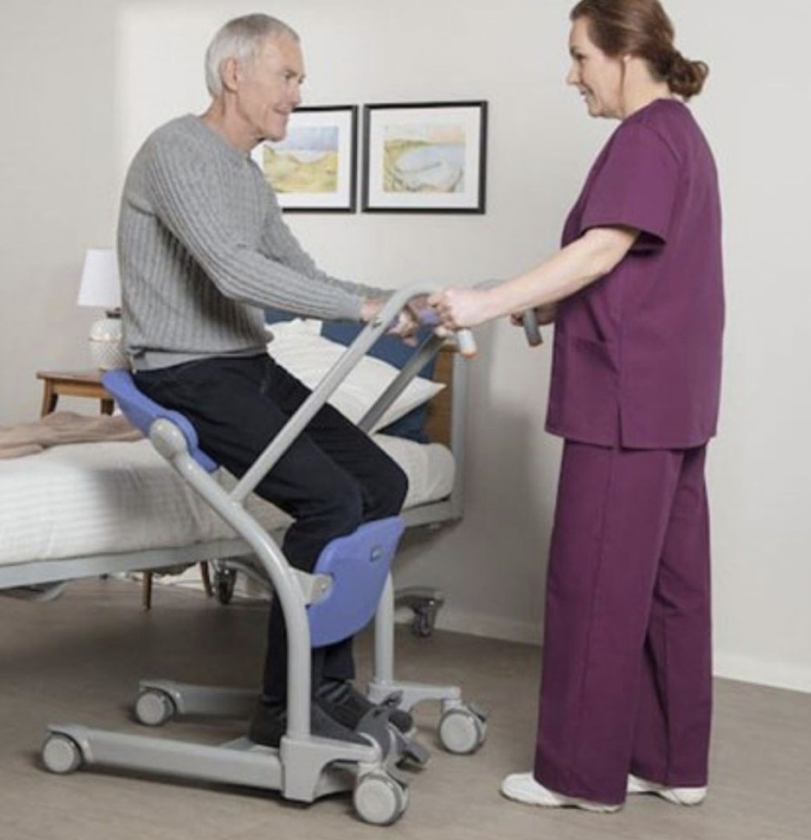 The Sara Stedy can be used for transferring from surface to surface