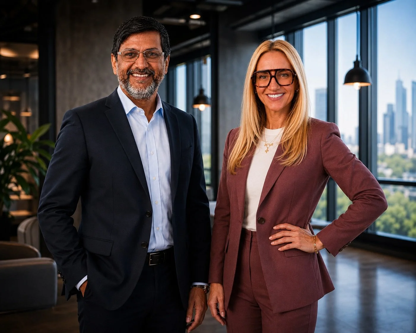 SLC owners Elena Nadelen and Pradeep Vepakomma