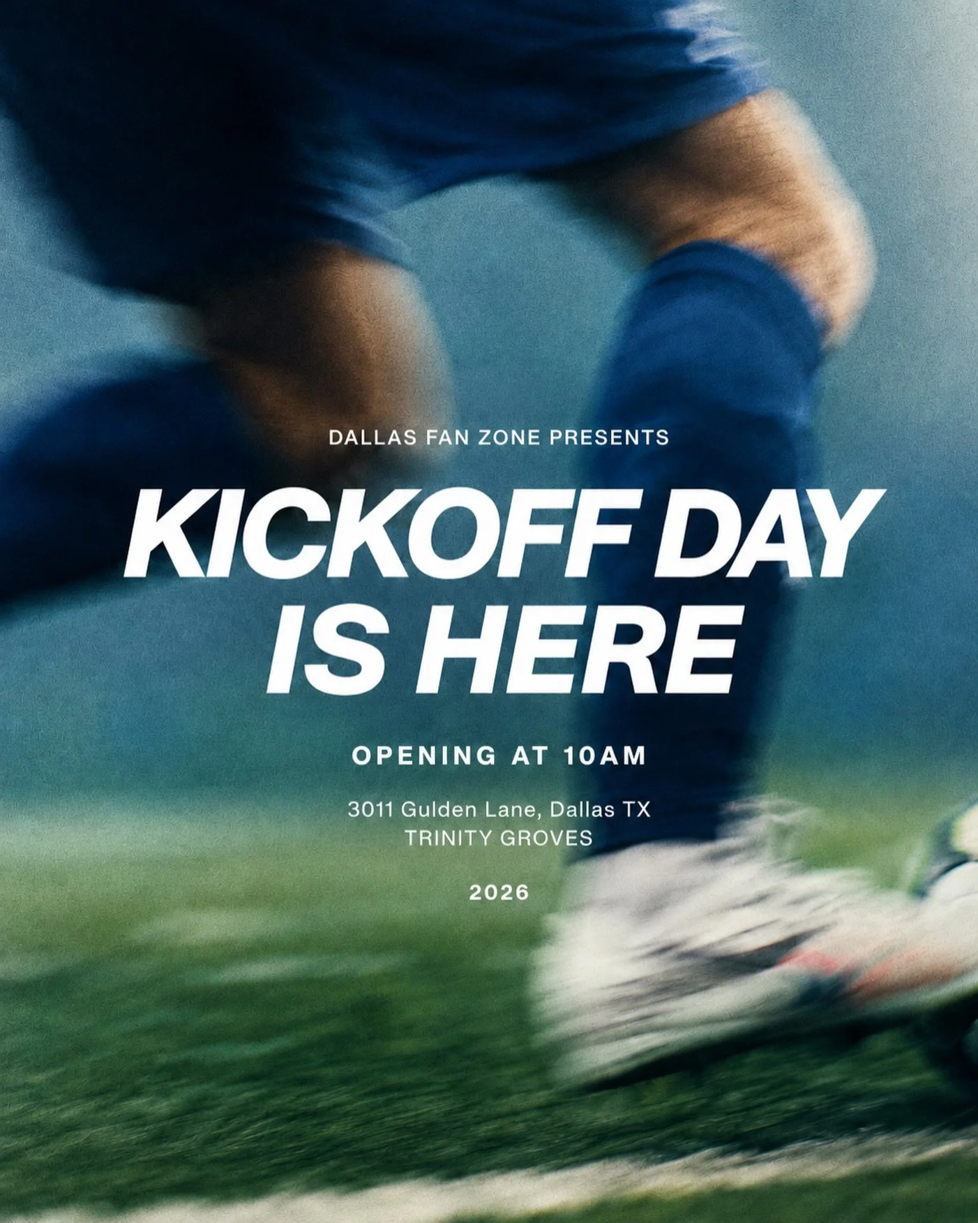 Kickoff day is officially here ⚽️

Dallas Fan Zone is in full effect with Mexico vs South Africa at 2PM, live DJs bringing the energy all day, and South Korea vs Czechia at 9PM.

Pull up, rep your colors, and catch the first day of match day energy w