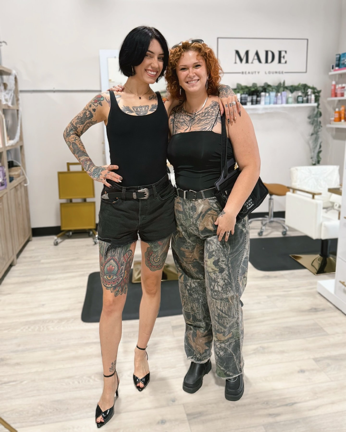 Met an icon today that&rsquo;s been a longtime huge inspiration in both my life behind the chair and well beyond! I stumbled upon her on Instagram many years ago, before I even knew I was destined for this career path. Thank you, @divinityray , for a