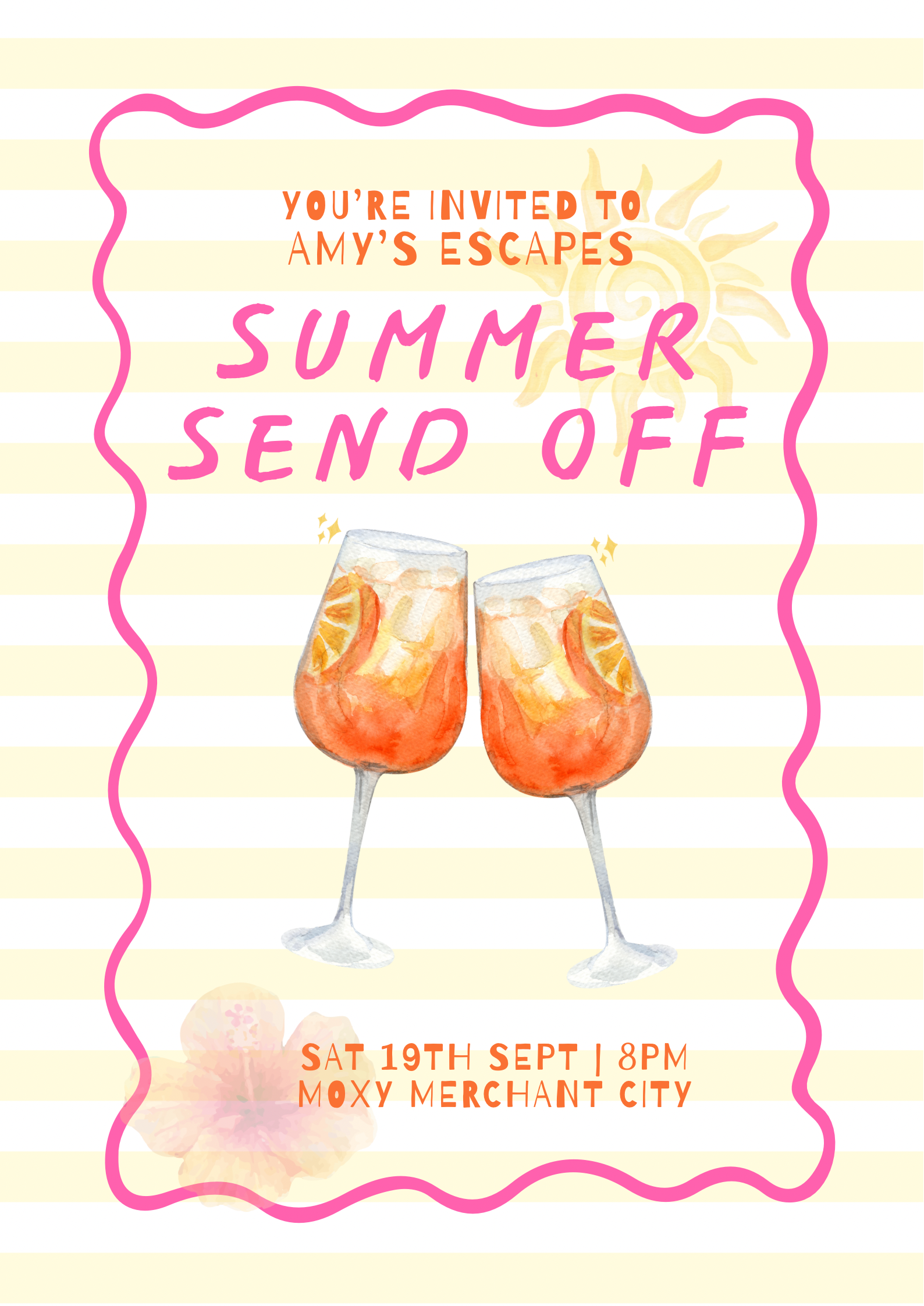 Summer Send Off 🌞🥂