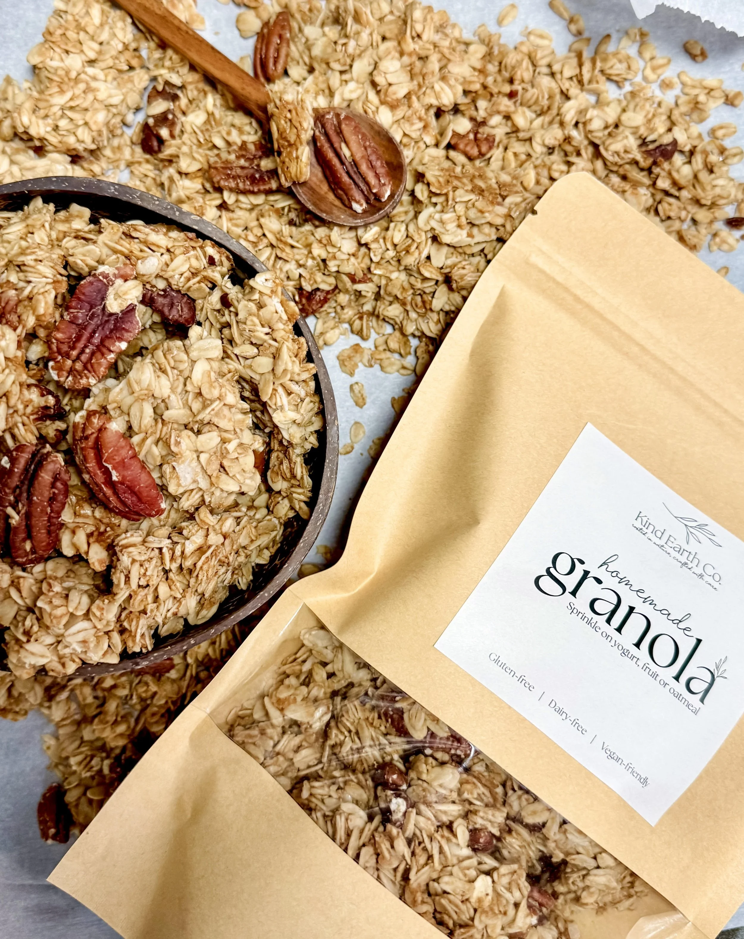 Crunchy Maple Pecan Granola