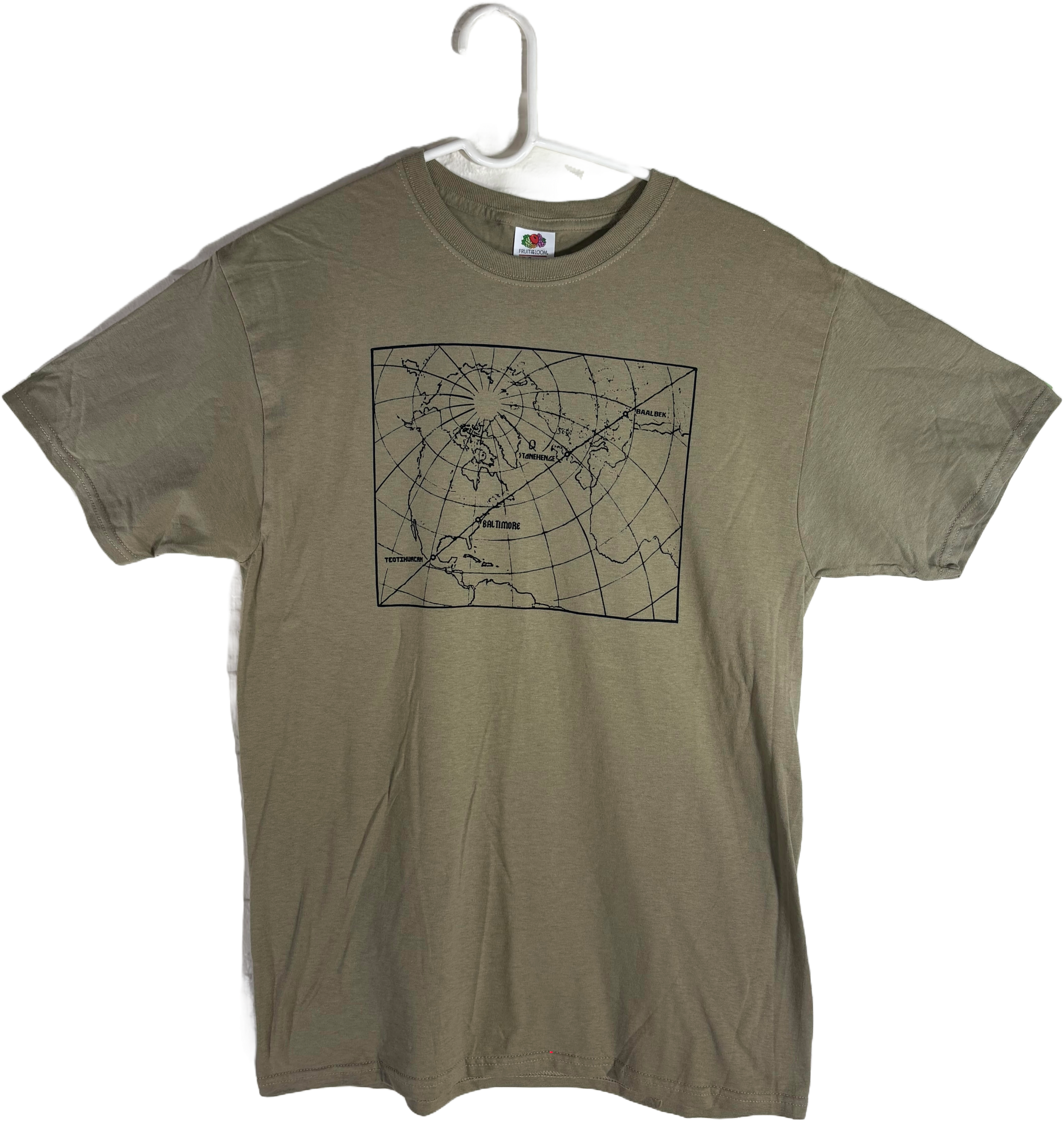 Ley line with Bmore T-shirt / Gold