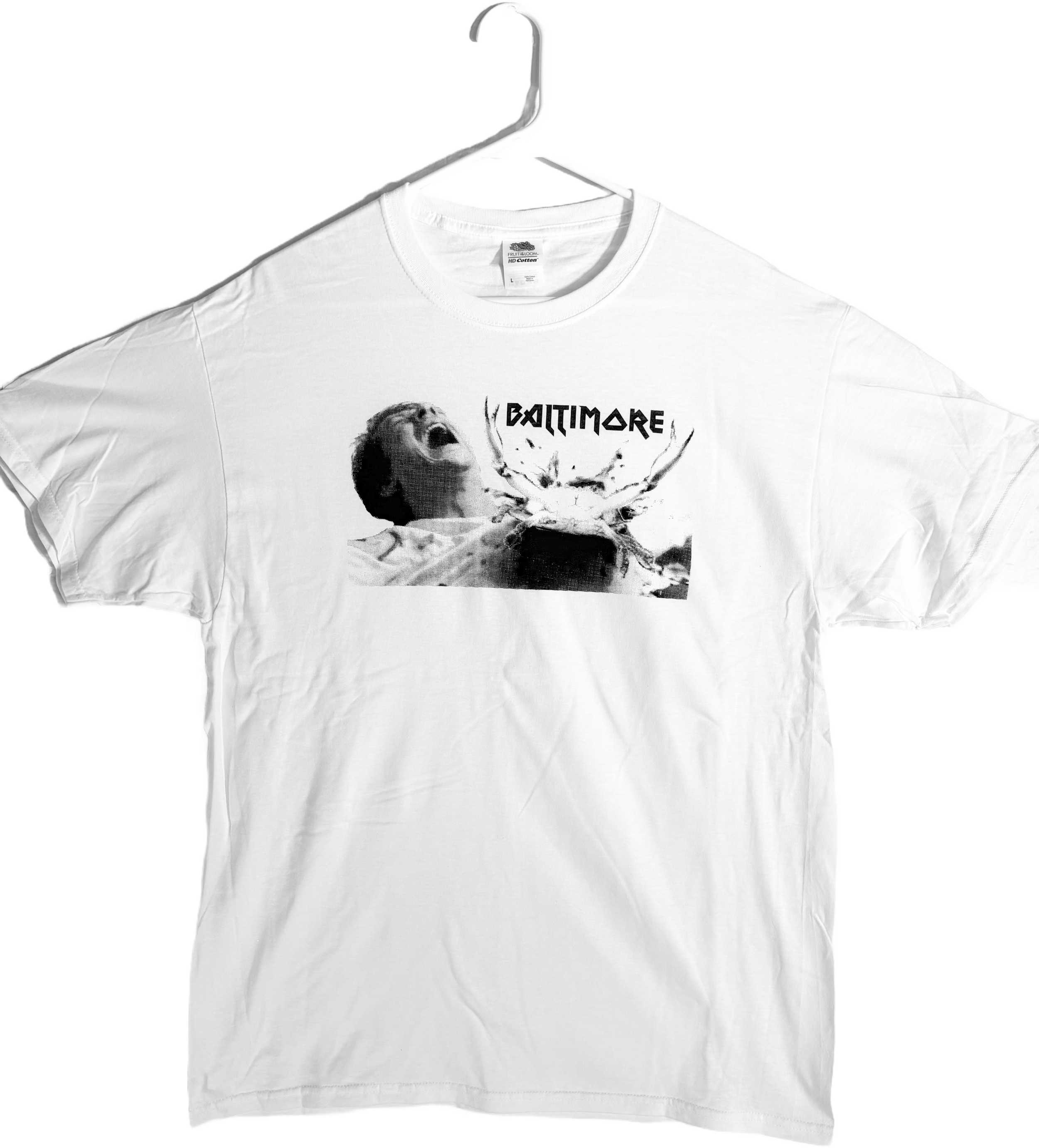 Crab burst T-shirt / White