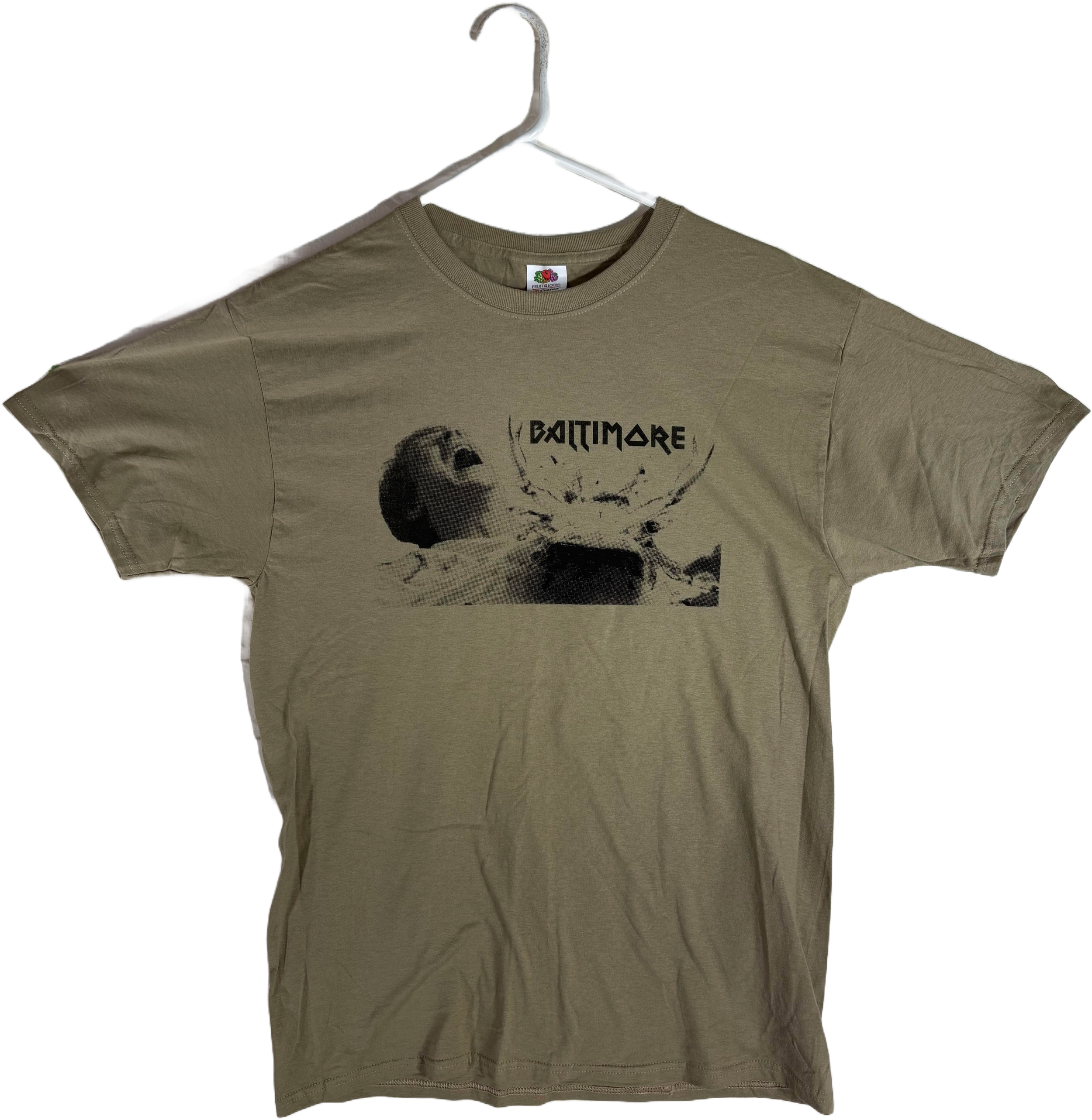 Crab burst T-shirt / Gold