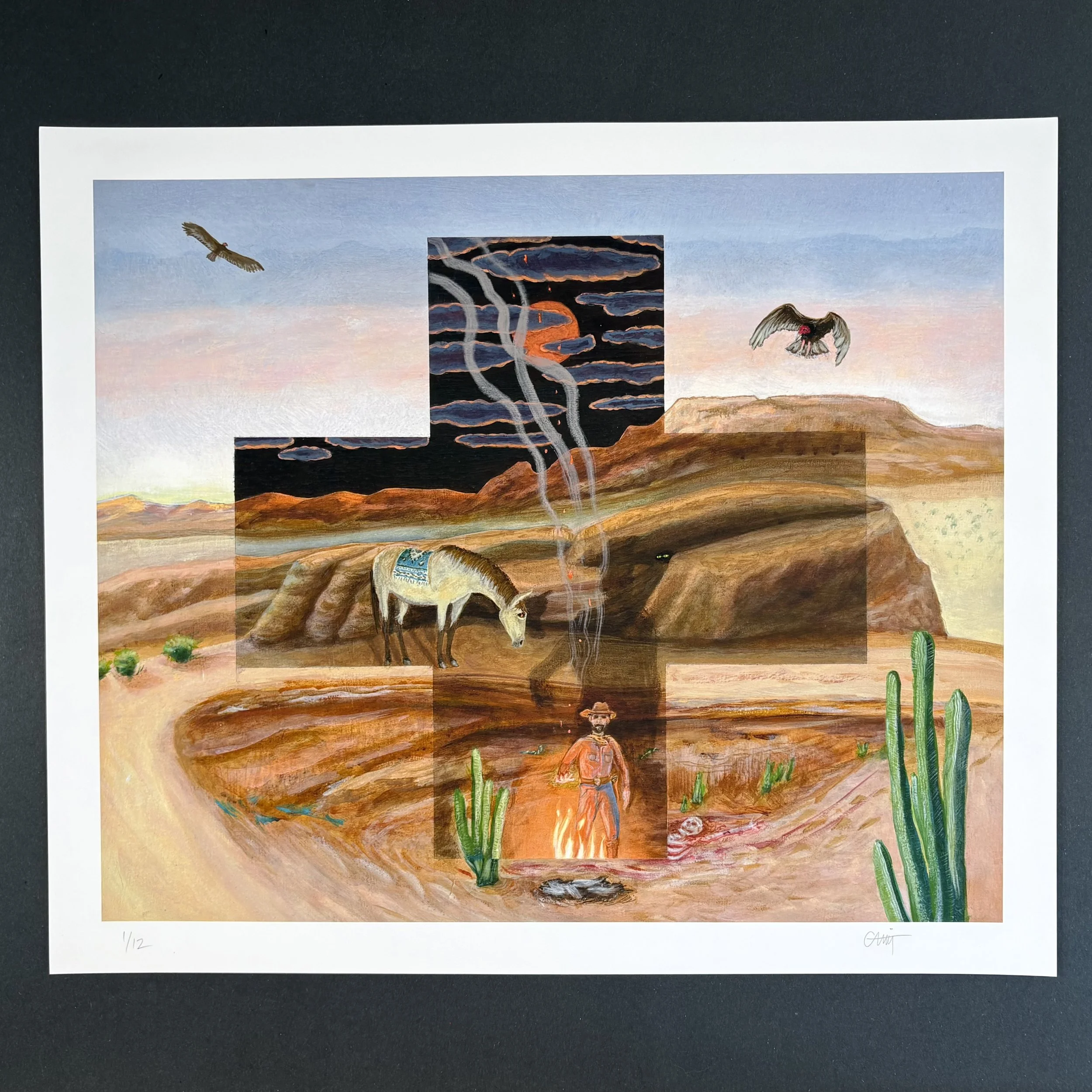 "In the Rocks" - Limited Edition Giclée Print