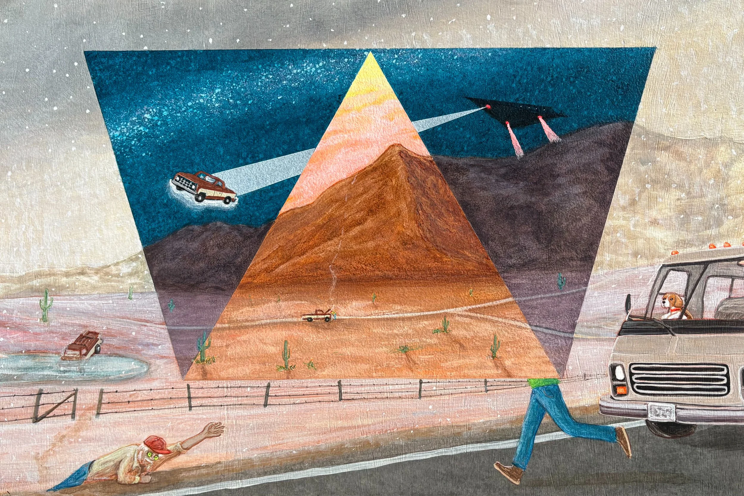 The Scout / 2026 / AOW /  16" x 24" / $2400
