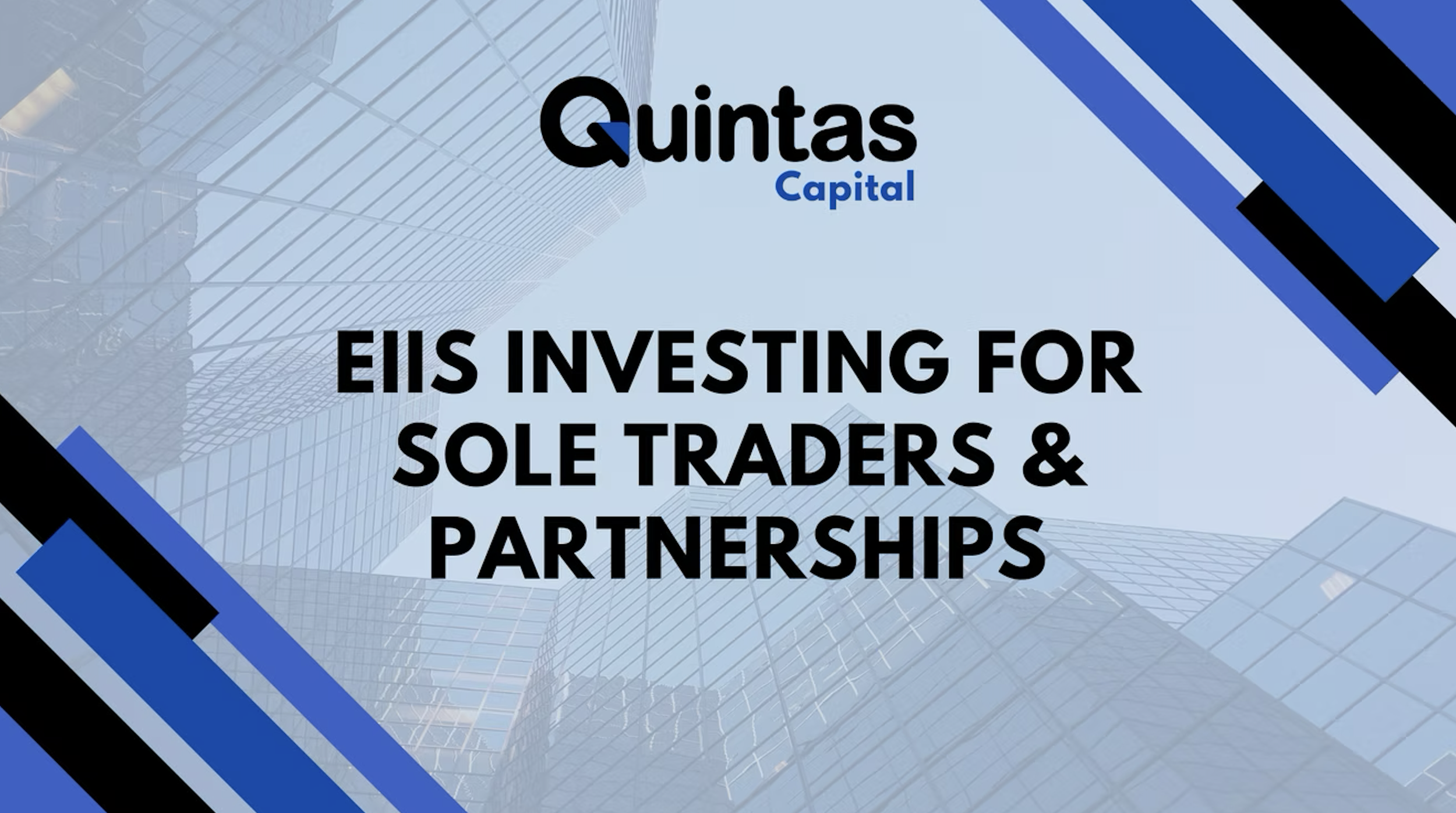 EIIS Investing for Sole Traders: How to Improve Cashflow and Reduce Tax Burden