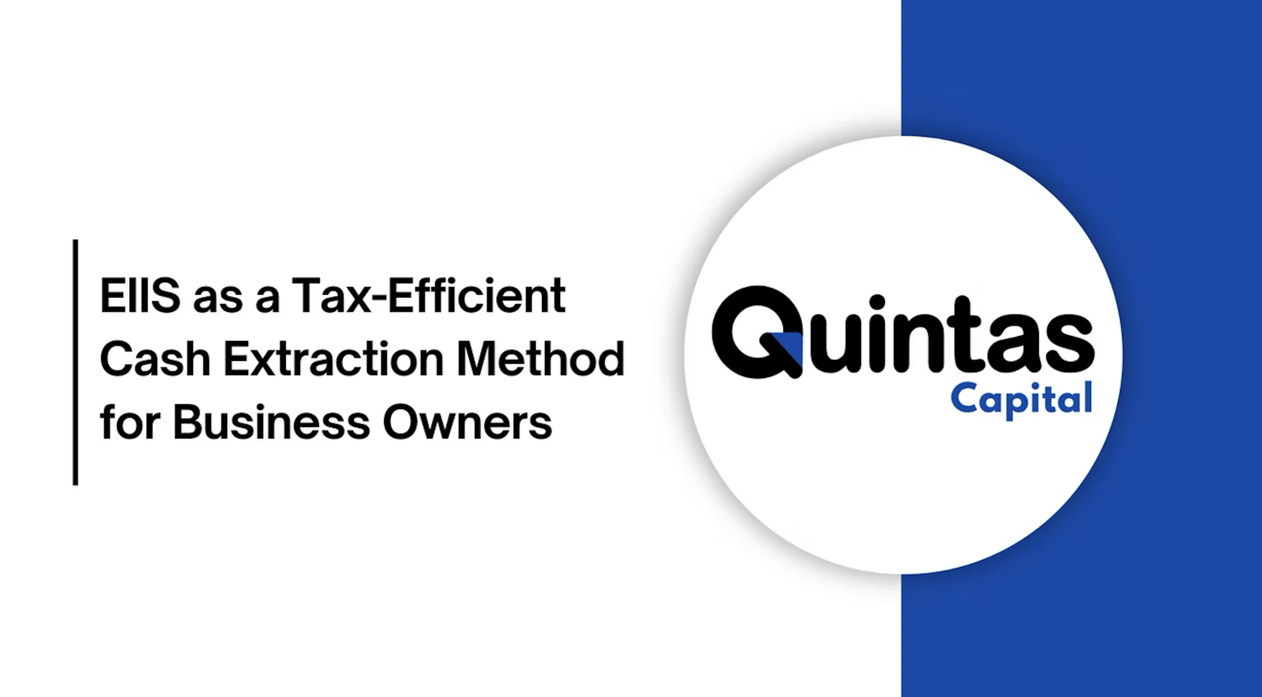 EIIS as a Tax-Efficient Cash Extraction Method for Business Owners