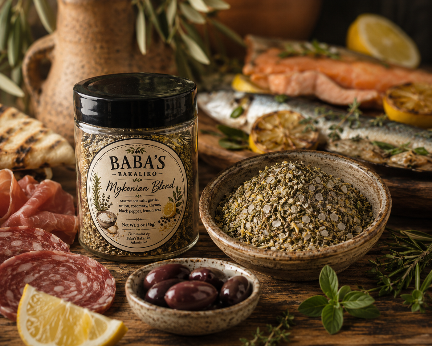 Mykonian Aromatic Sea Salt