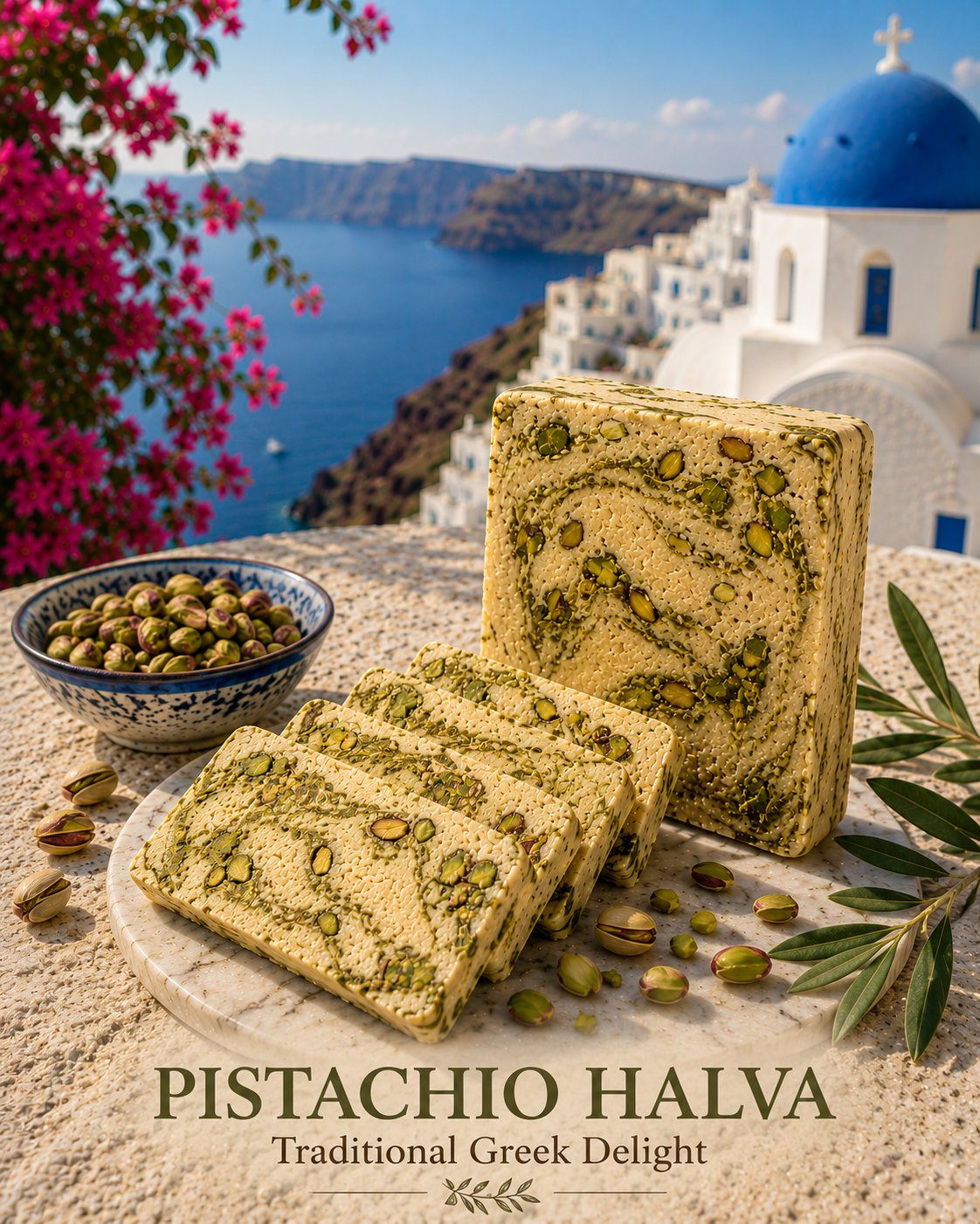 Pistachio Halva