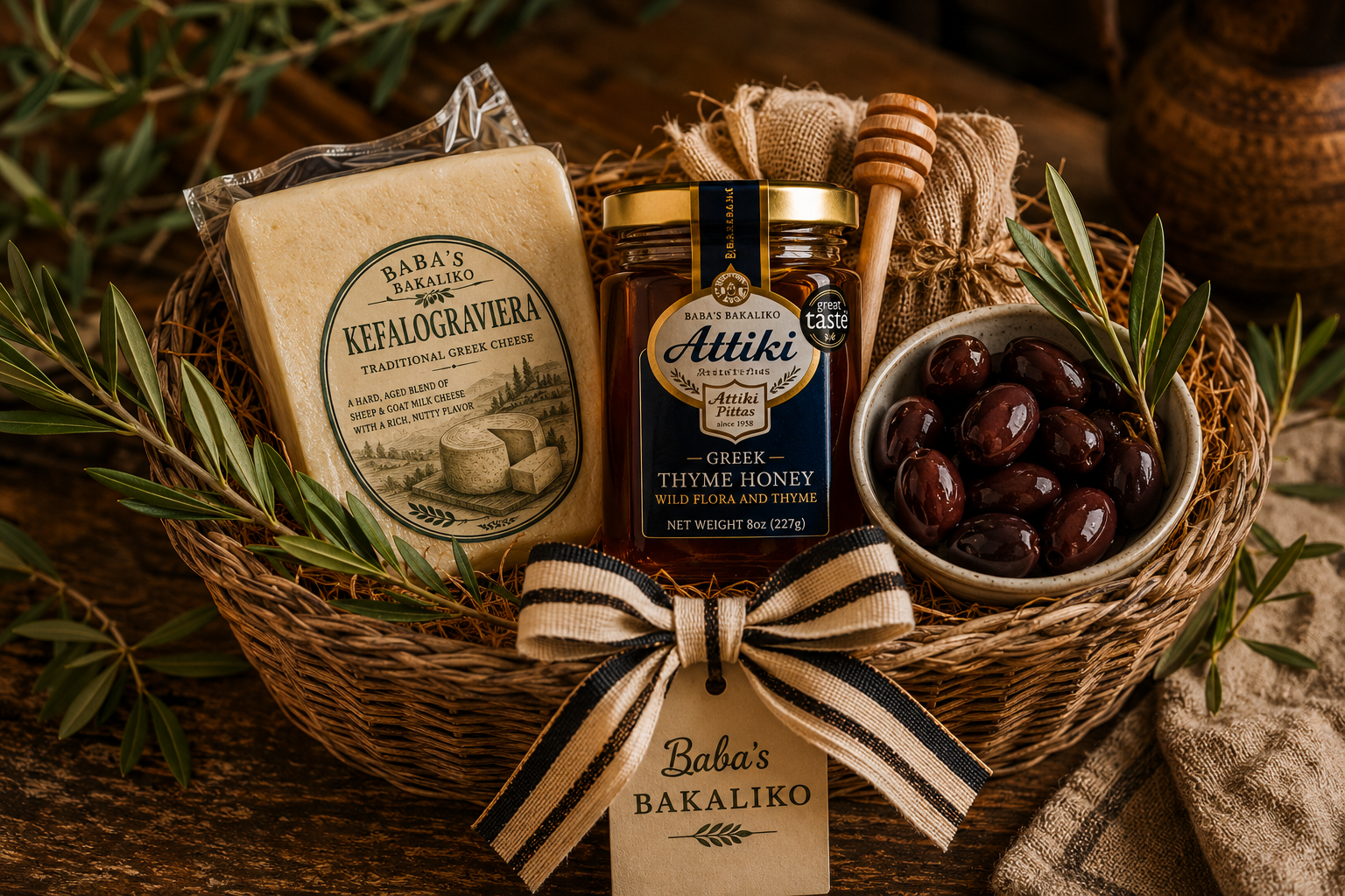 Taste of Greece Basket