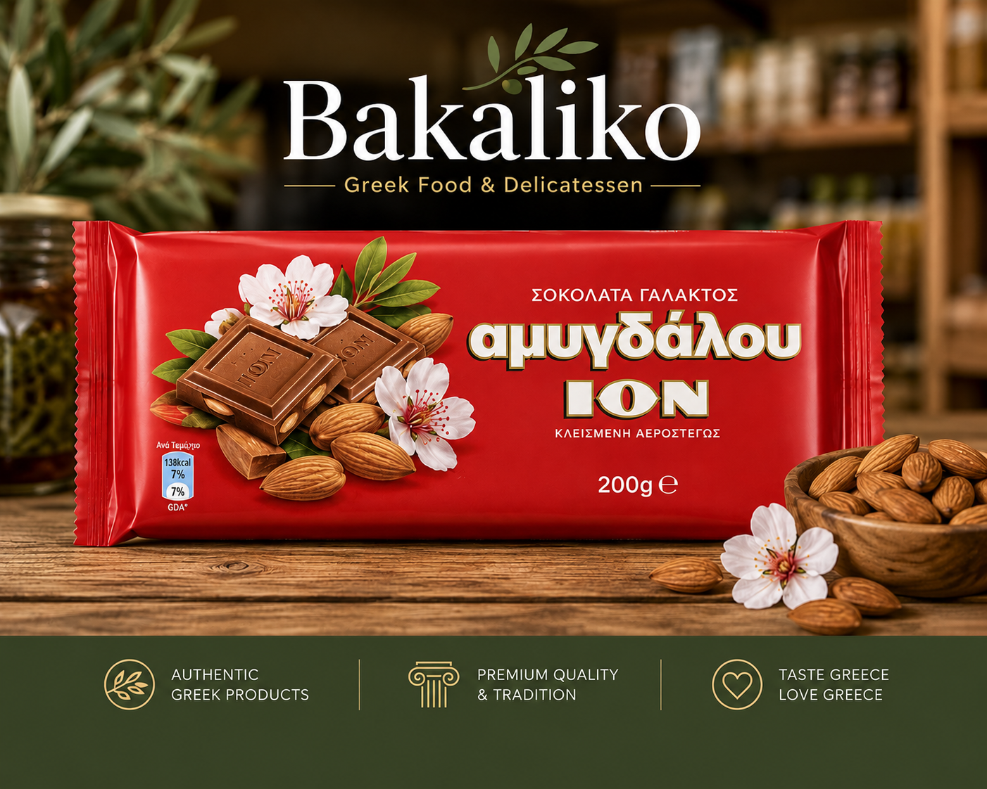 Ion Chocolate w/ Almonds