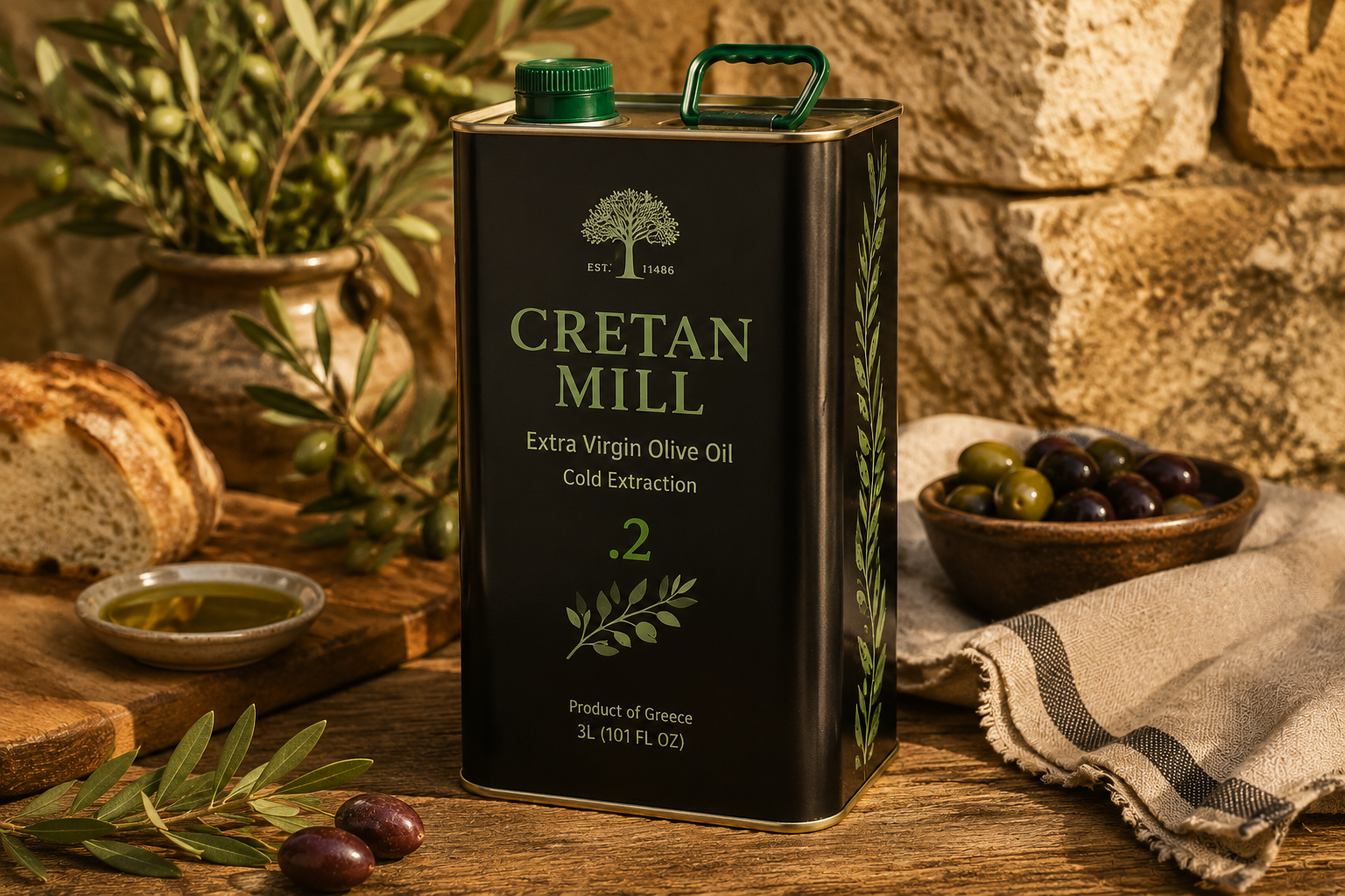Premium Cretan Olive Oil