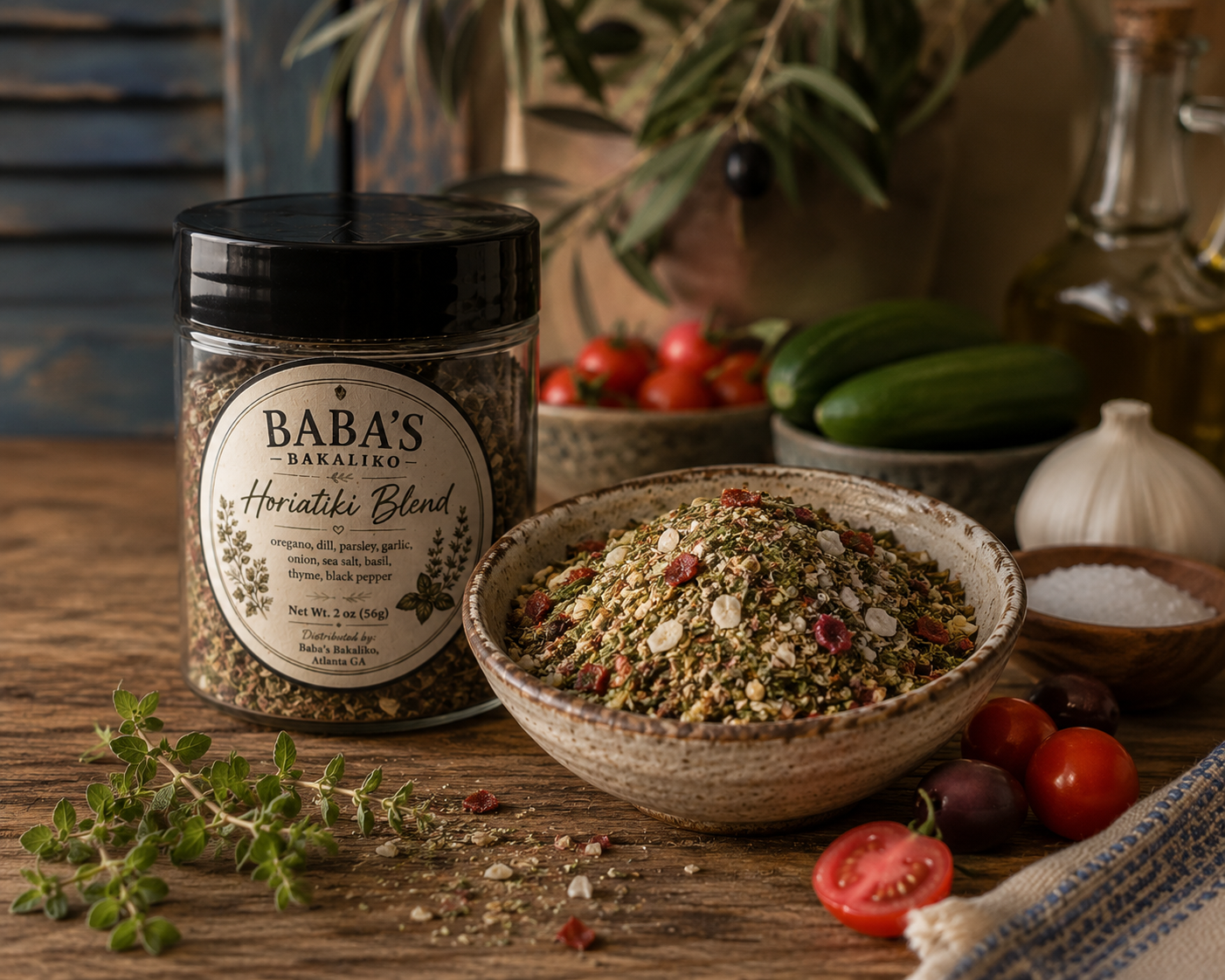 Horiatiki Greek Salad Blend