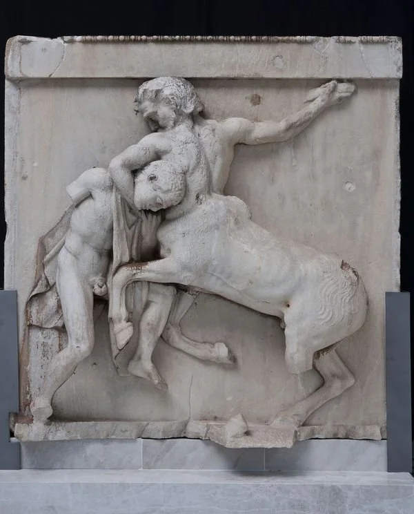 Parthenon. South metope 1