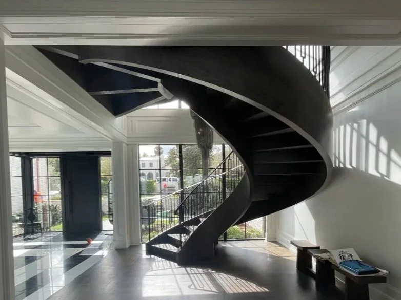 Hamilton Stair and Rail Curved Staircase.