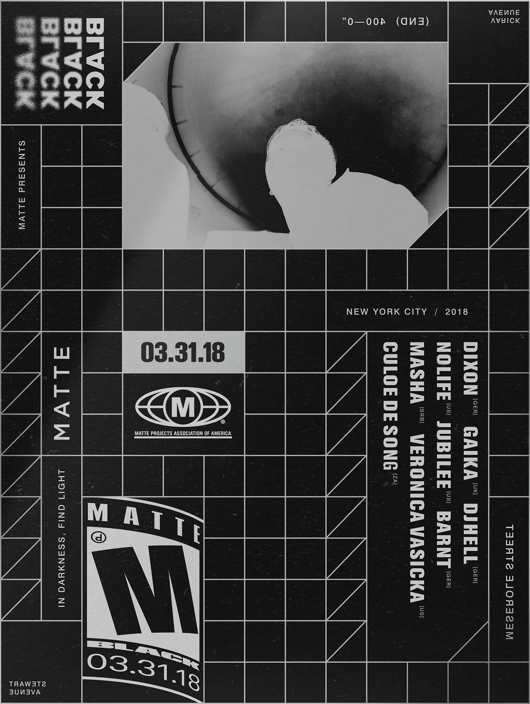 Poster Design for Matte Projects