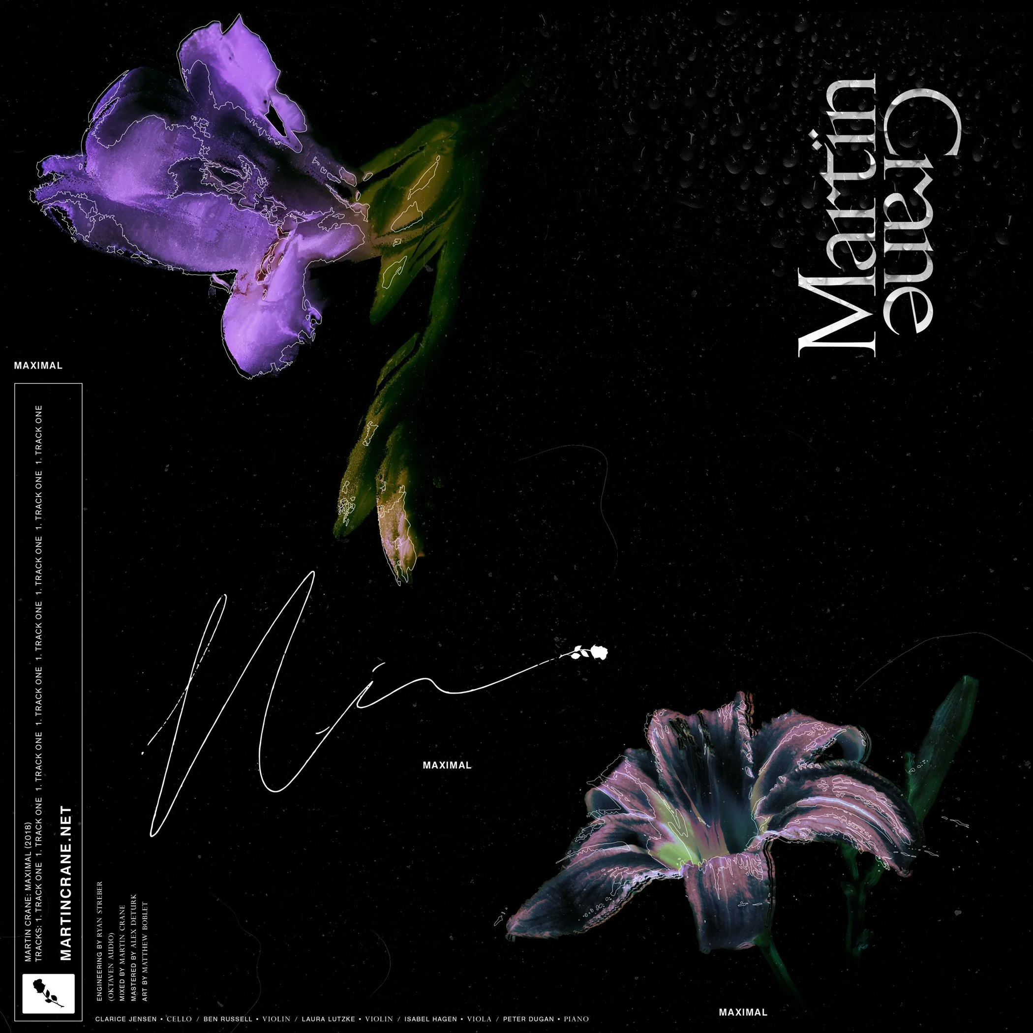 Album Art, Brand Design for Martin Crane