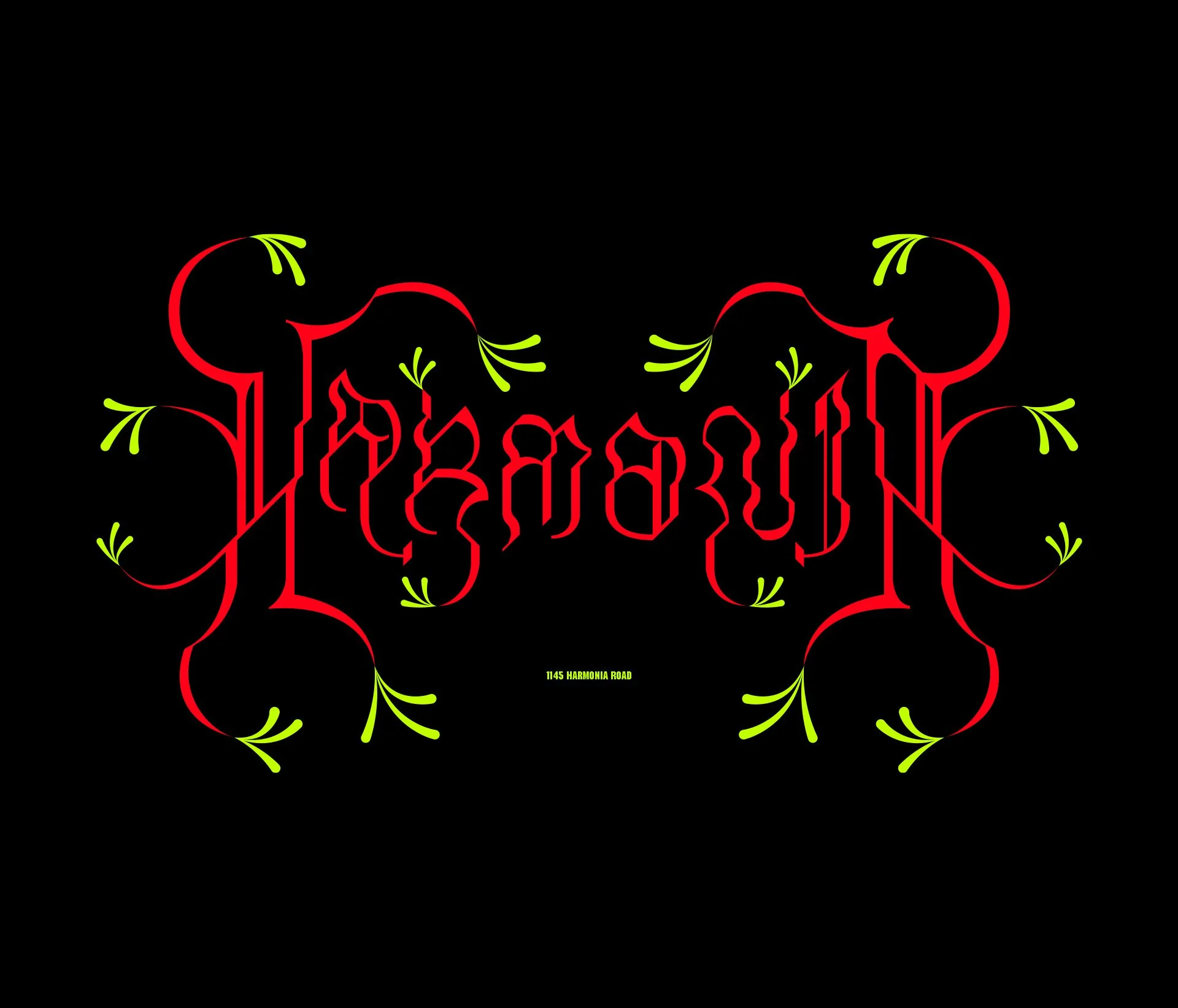 "Harmonia" Custom Type Design