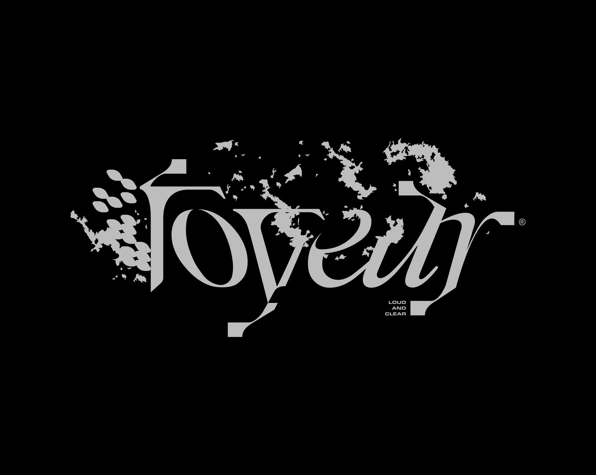 "Voyeur" Custom Type Design