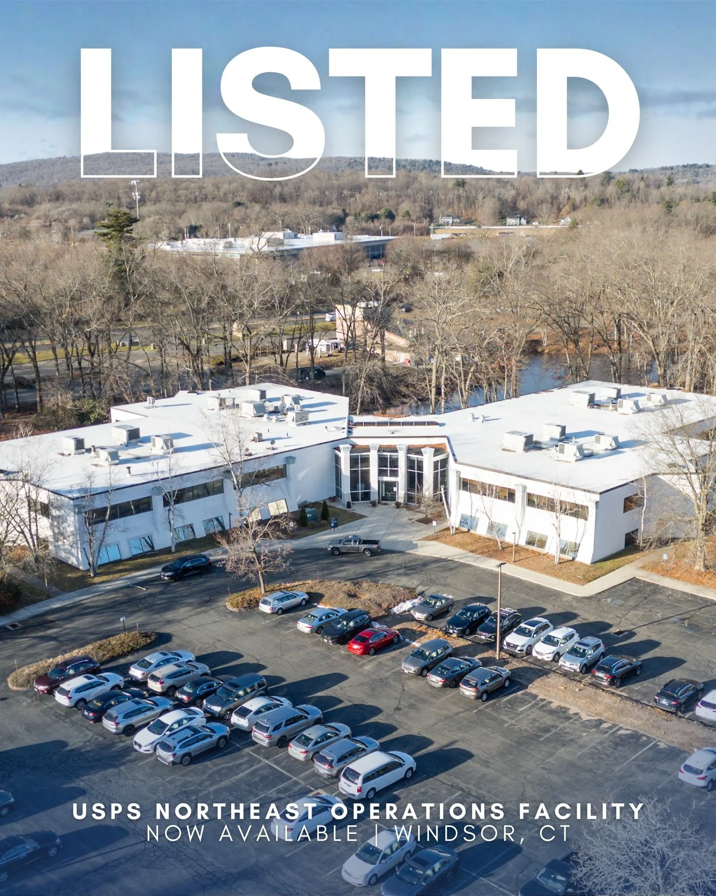 ✉️ JUST LISTED: @uspostalservice Northeast Operations Facility

6 Griffin Road | Windsor, CT | 67,364 SF Single-Tenant Institutional

&bull; Early lease extension through 2031
&bull; Lease guaranteed by the United States Government
&bull; Located wit