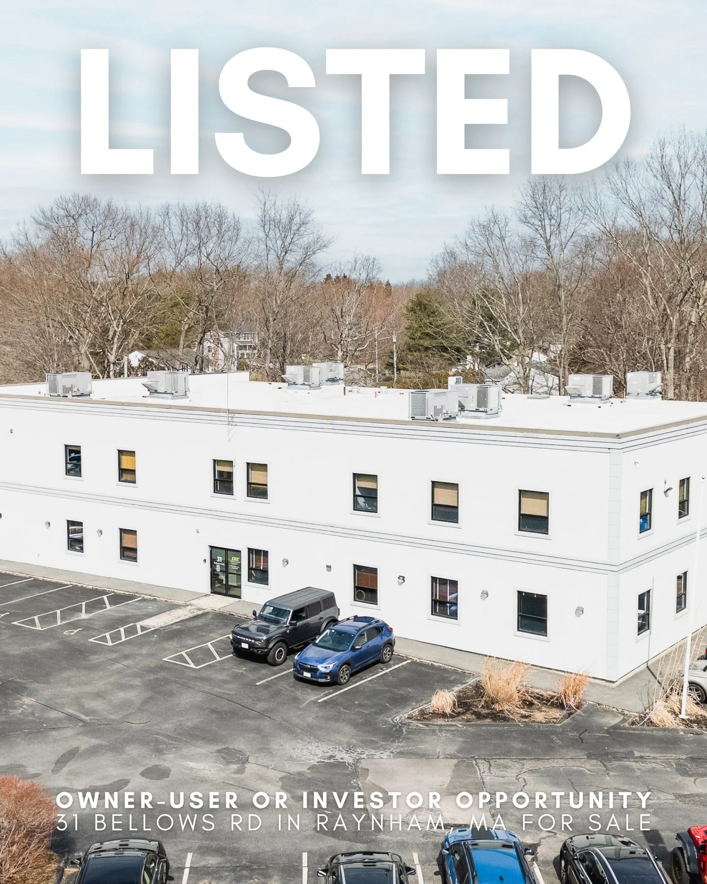 JUST LISTED 📍 Raynham, MA

20,000 SF fully renovated office building
Available for occupancy in 2027

Located just minutes from I-495 + Route 24, with strong connectivity across the South Shore.

Email kleingroup@marcusmillichap.com for details or f