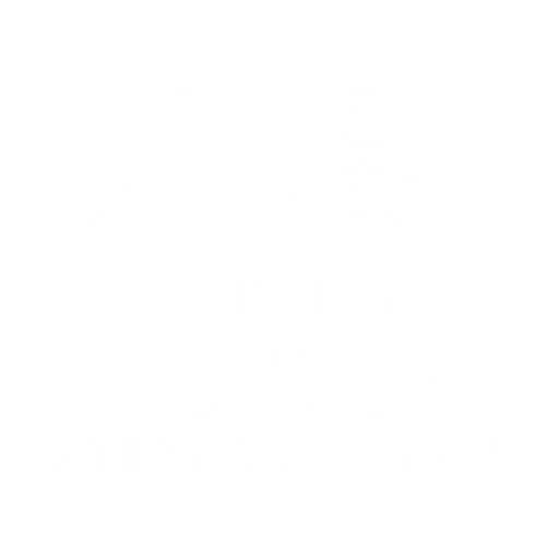 Pixelated black and white logo with a circular design and the letters PQR in the center, with the words 'Painting & Tuning' below.