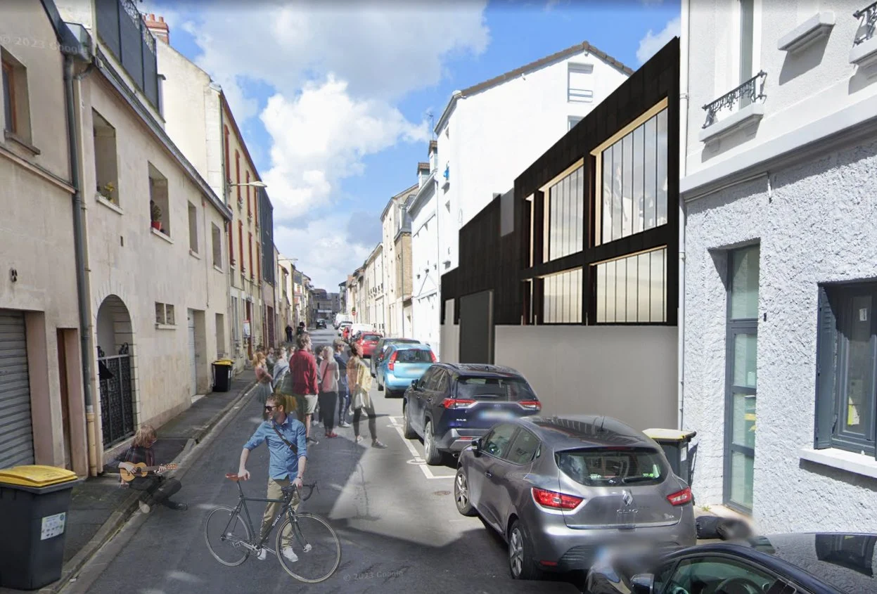 Rénovation d’un ancien garage en 3 logements, à Reims. 2025