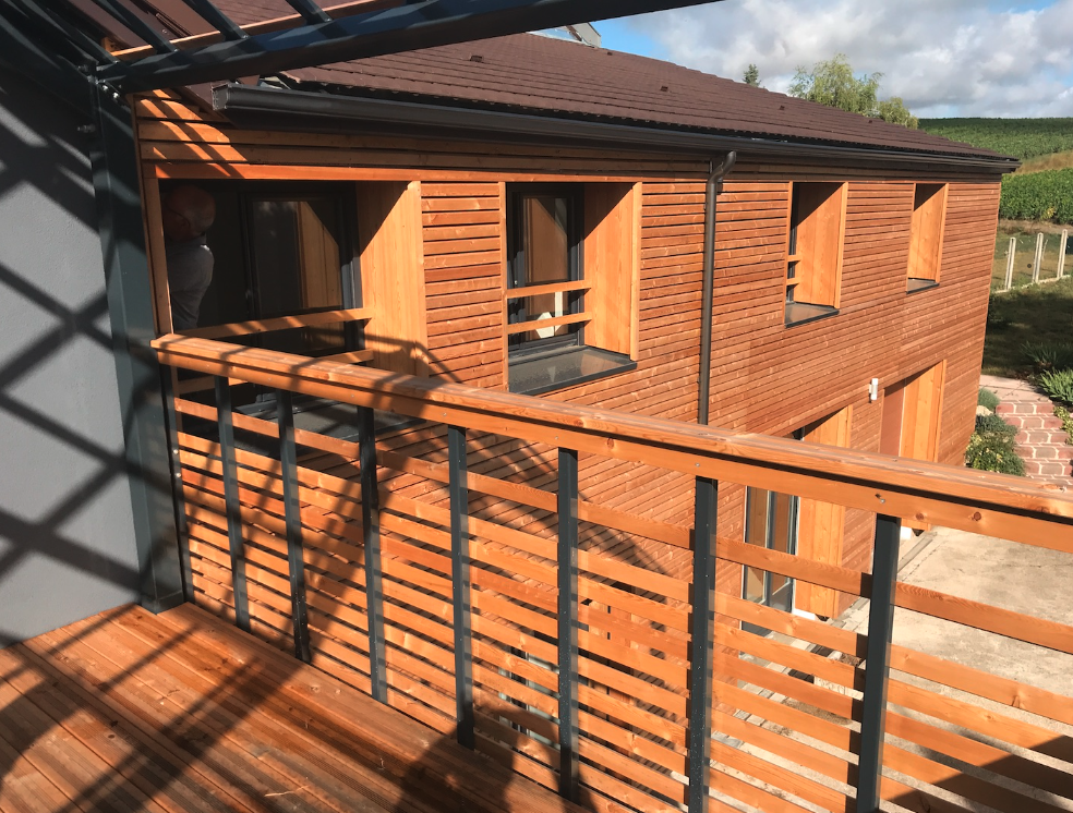 Habitation collective multigénérationnelle, à Vrigny. 2020