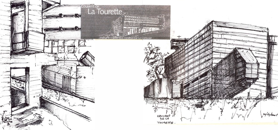 Couvent de la Tourette, le Corbusier