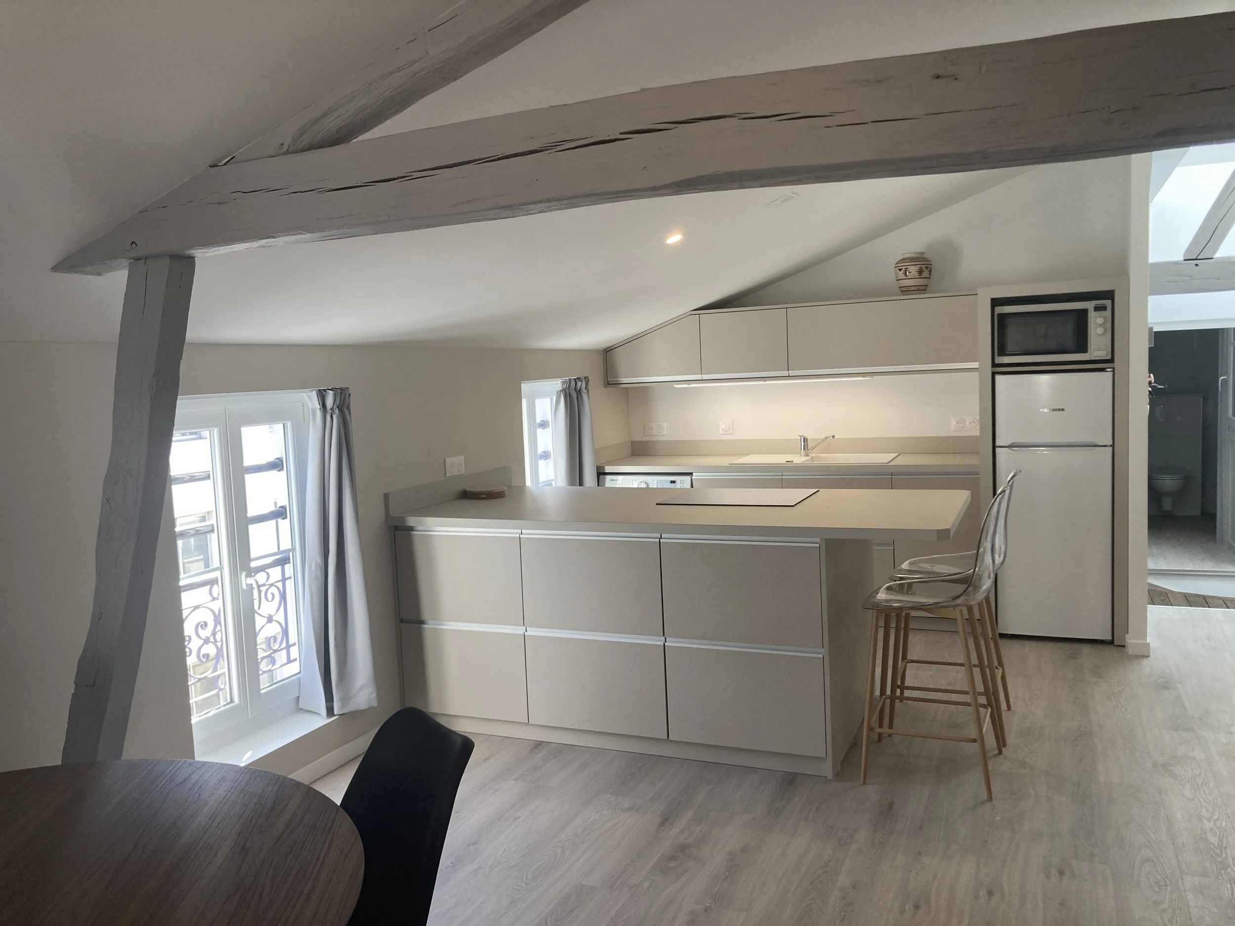 Aménagement d’un appartement dans des combles existants, à Châlons-en-Champagne. 2026