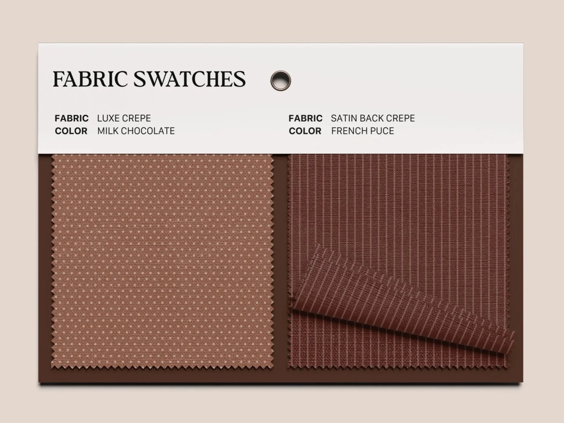 Product pattern development, material selection, and build engineering process for textile product manufacturing.