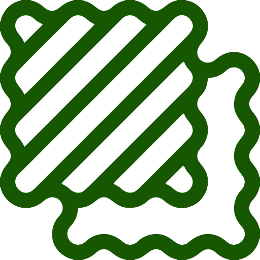 Fabric selection icon representing a wide variety of upholstery materials, textures, and colors.