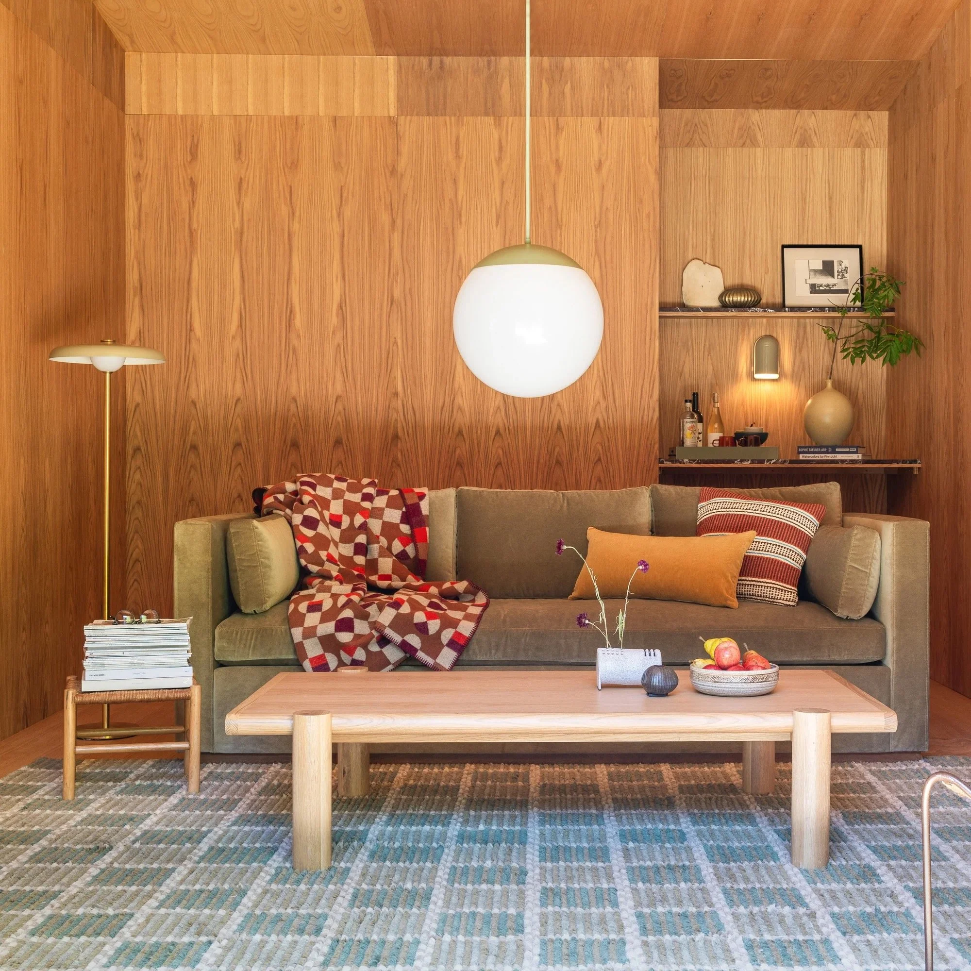 2024-05_rivercabaan_livingstudio_caldera-floor-lamp-kinney-sofa-fika-oak-coffee-table-pendleton-hopscotch-wool-throw-tawny-luna-rod-pendant-with-16_-opal-shade_1x1_e65a67eb-17d7-42d4-bcff-7ff9fe51275e.jpeg