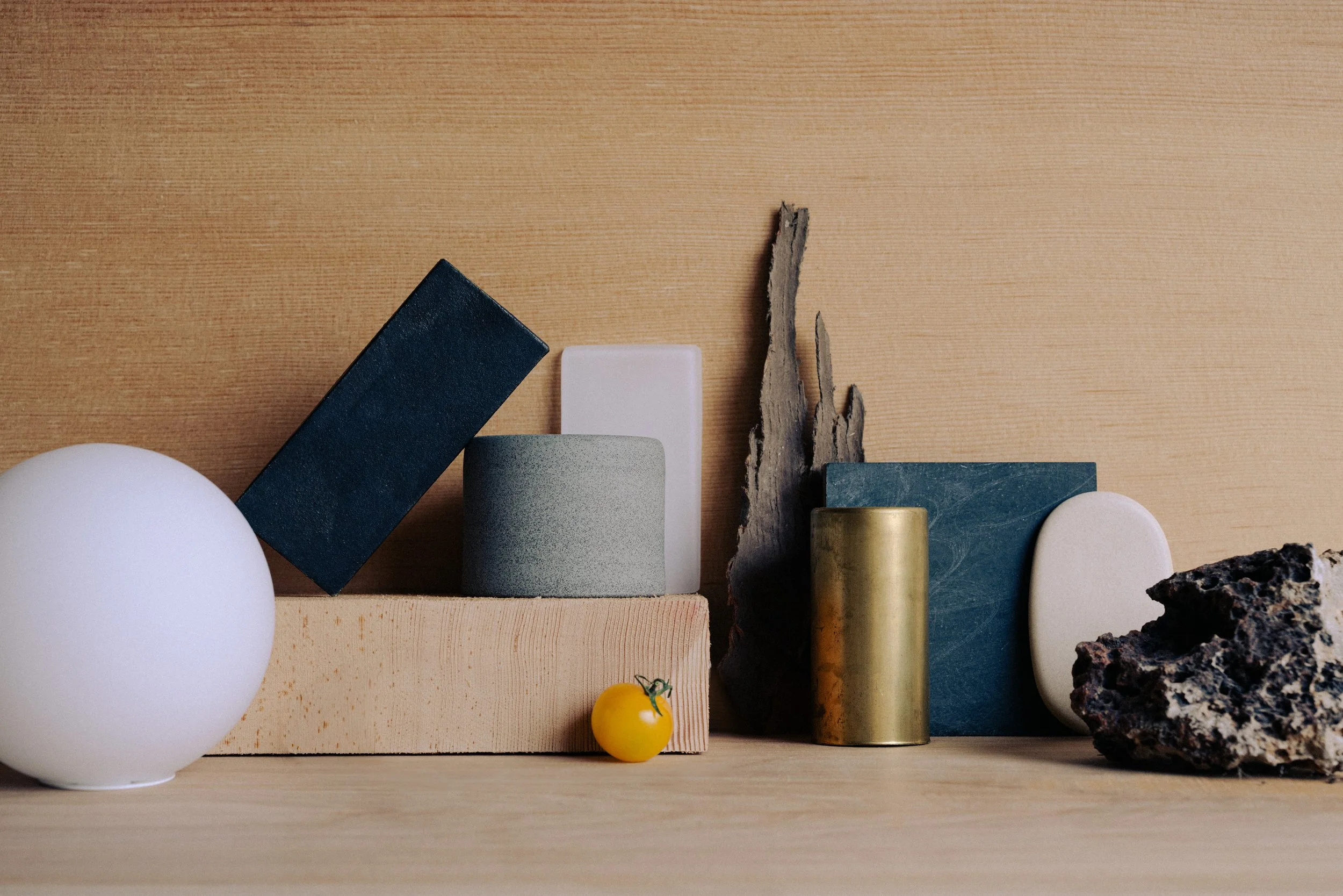 Lighting and furniture shaped through material honesty, restraint, and quiet utility.
