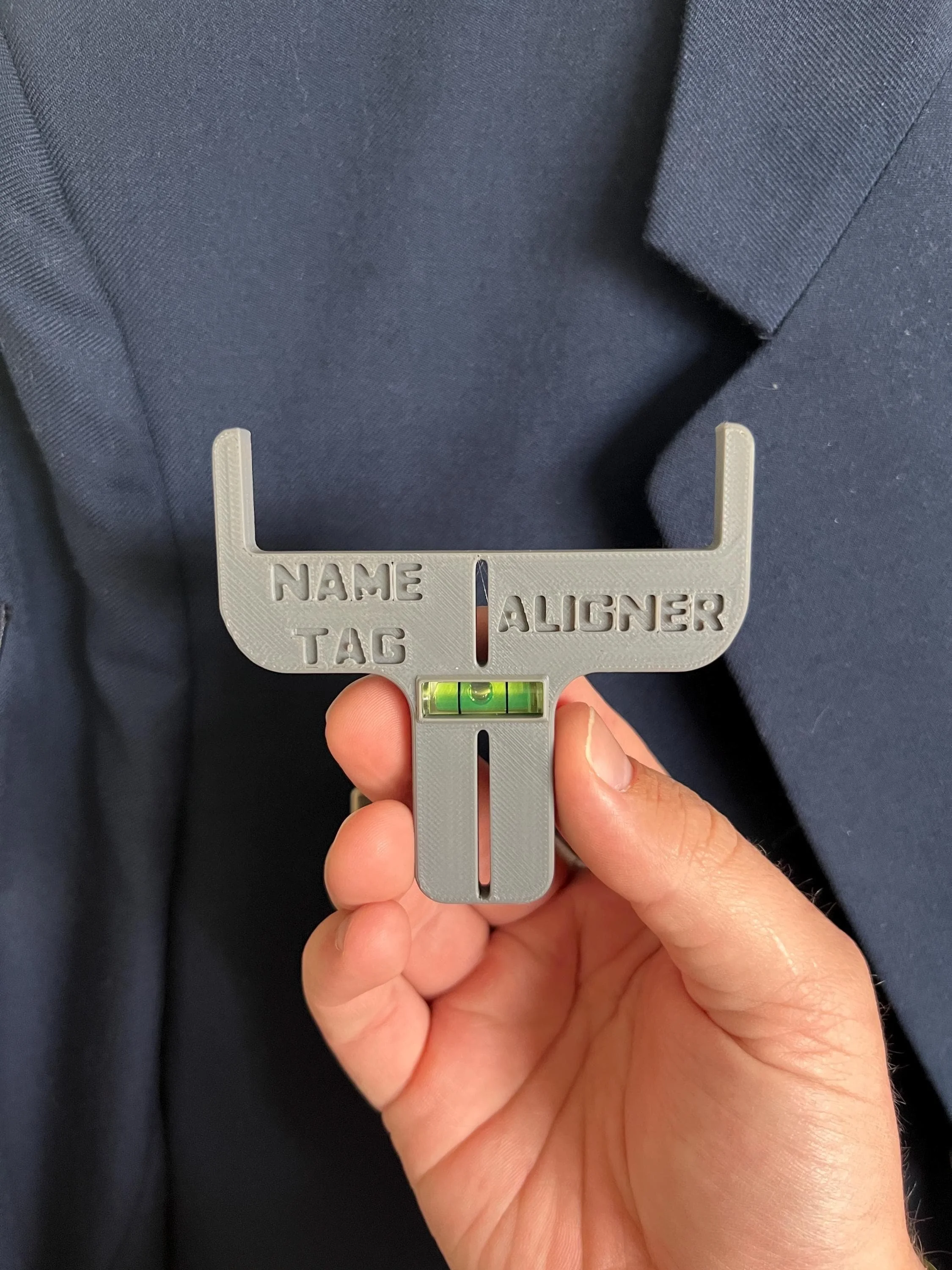 Name Tag Aligner - Air Force