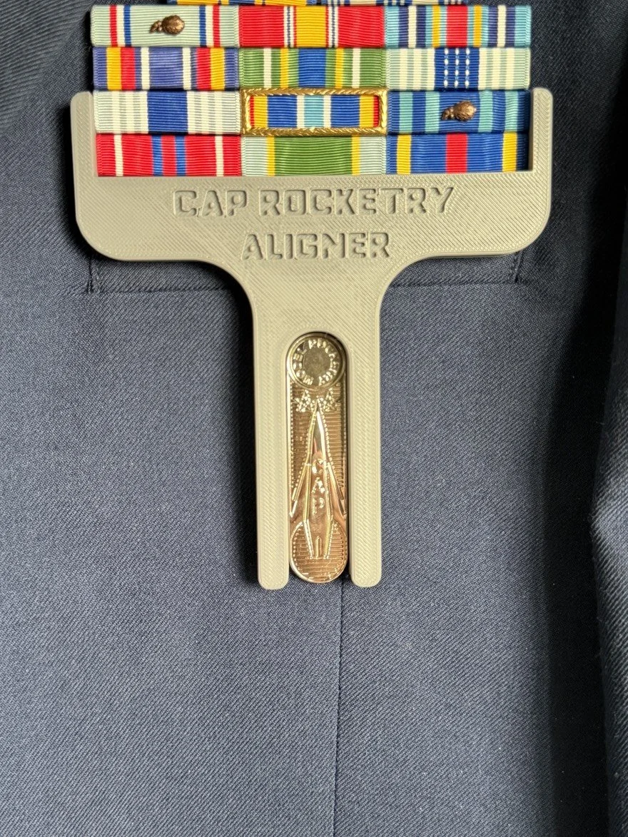 Rocketry Badge & Rack Aligner - Civil Air Patrol