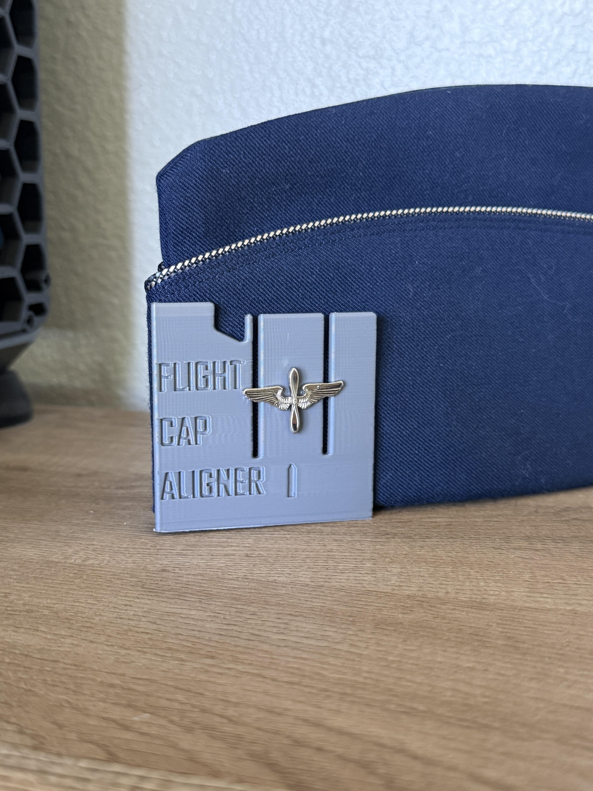 ROTC / Academy Flight Cap Aligner