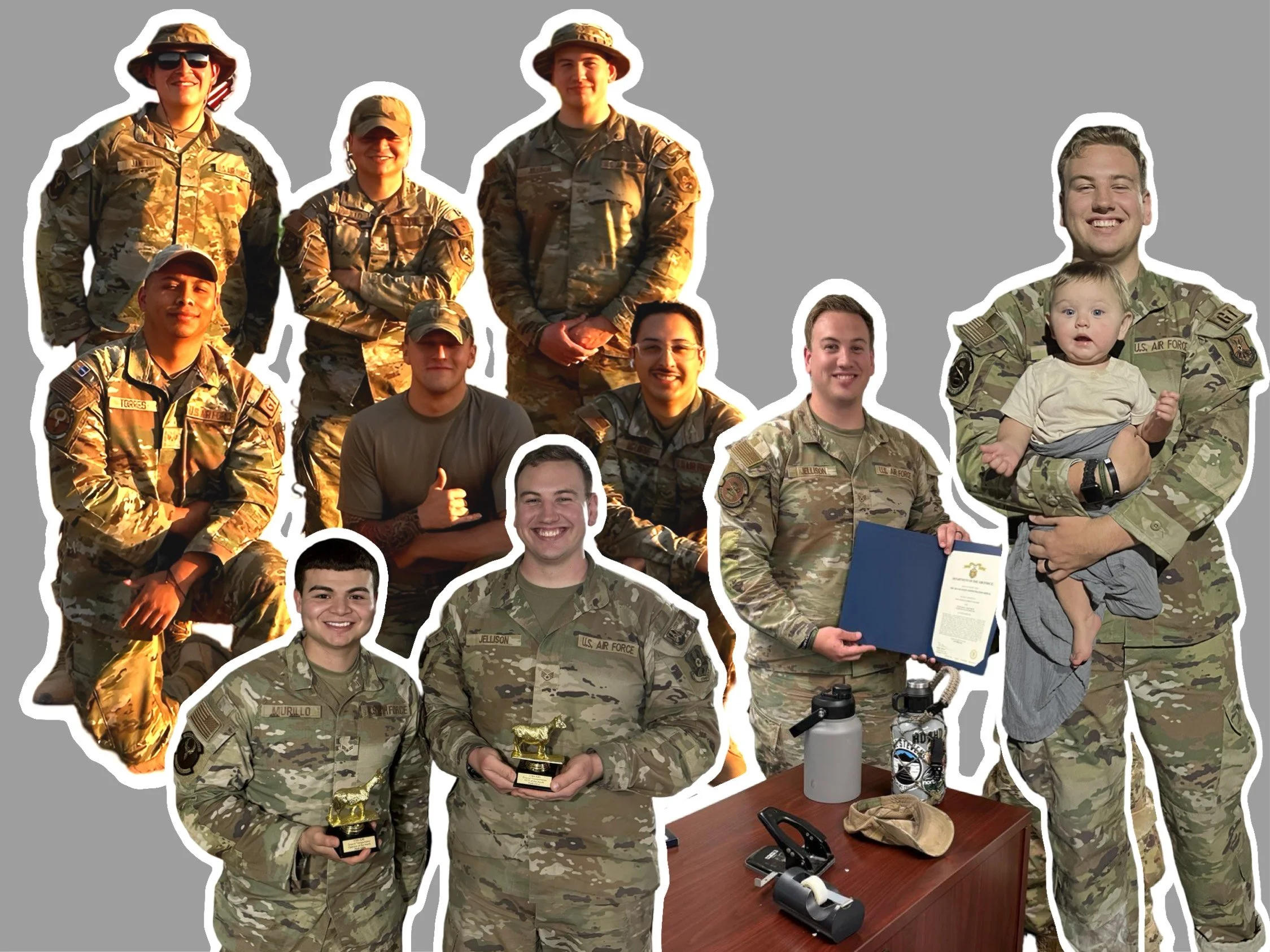 Deployment, Norweigian Foot March, Badge & Rack Aligner