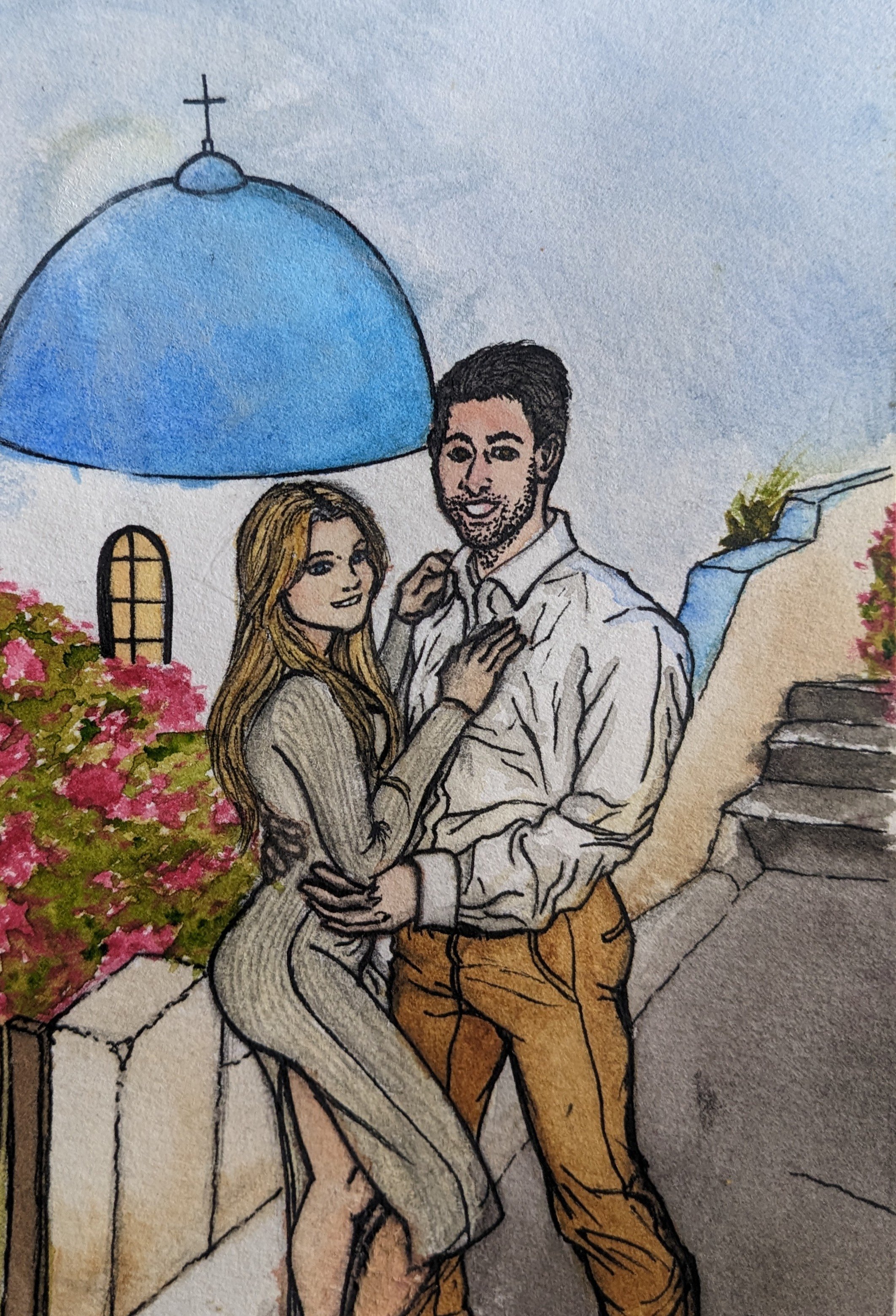 Watercolor + Ink