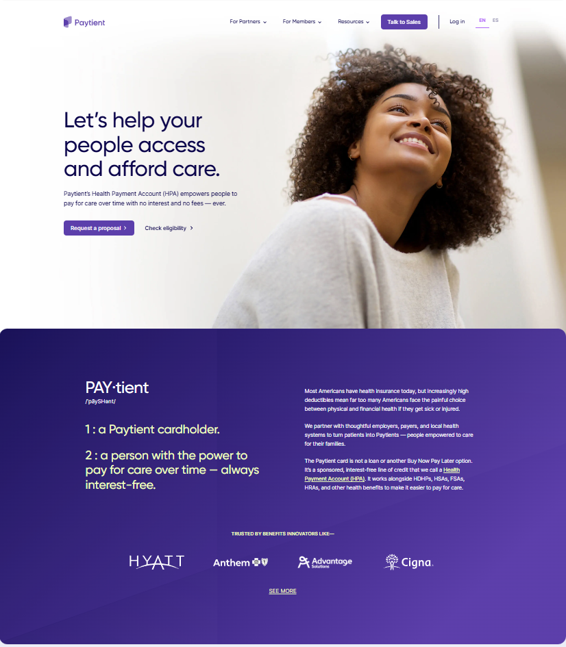 Homepage Design (part 1) circa 2025 (Webflow)