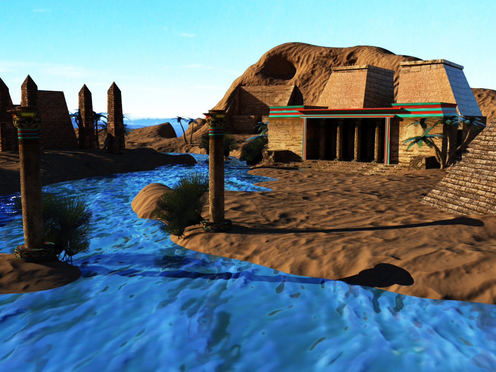 3D Background Reference (for Card Game Illustrations at Rainbow Starlight)