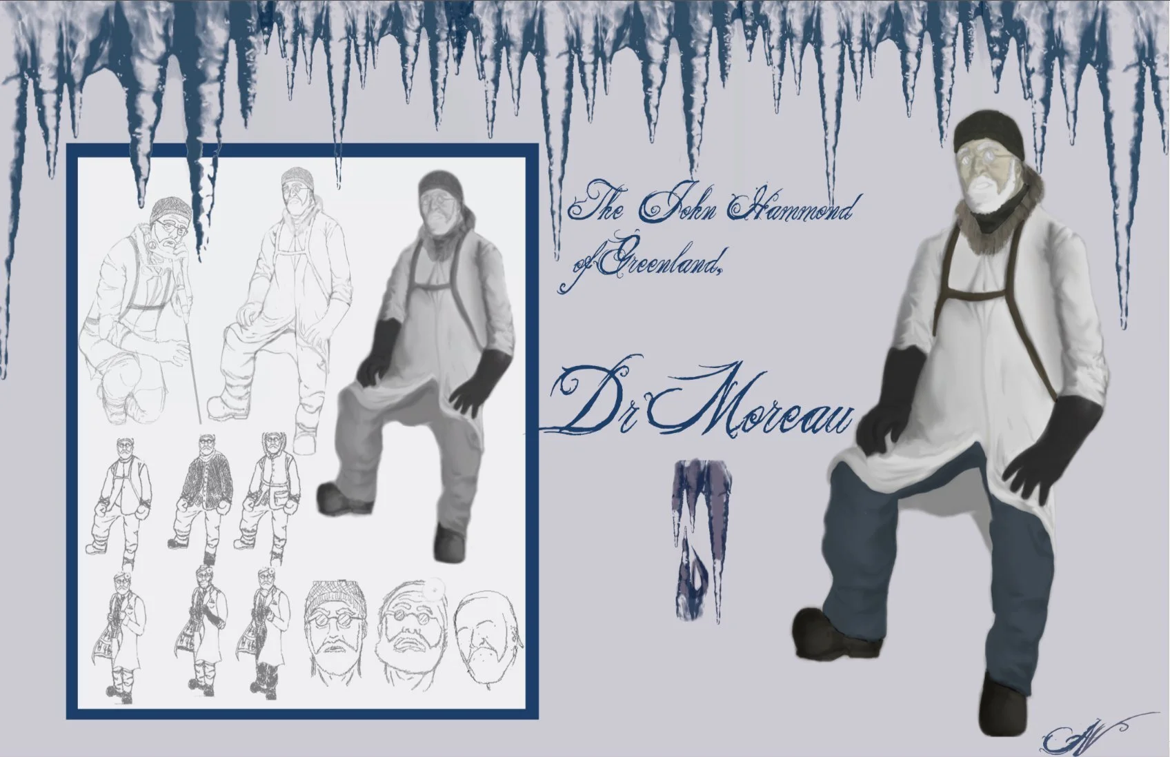 Photoshop (Character Design Class)