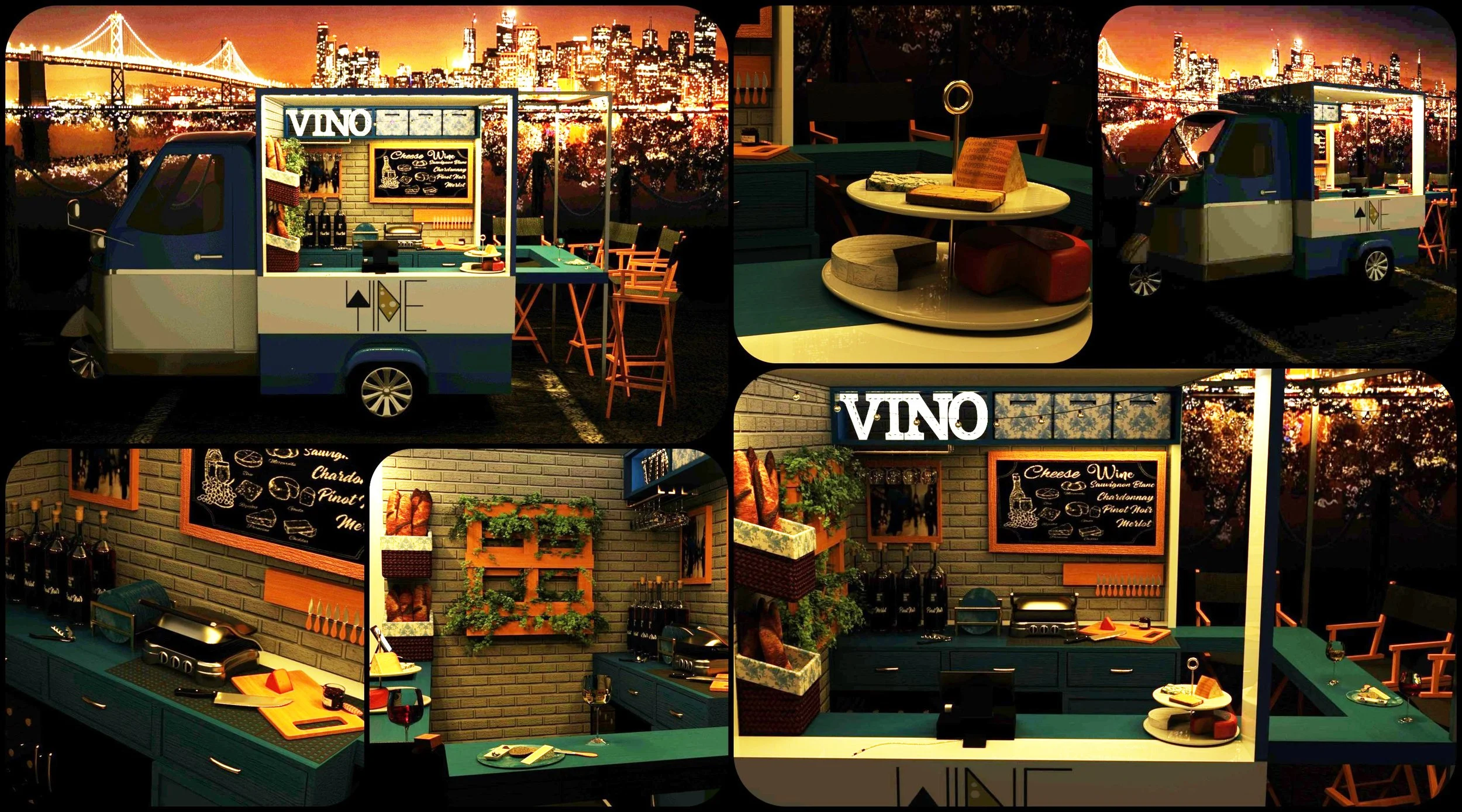 Wine + Cheese Piaggio (Personal Project)